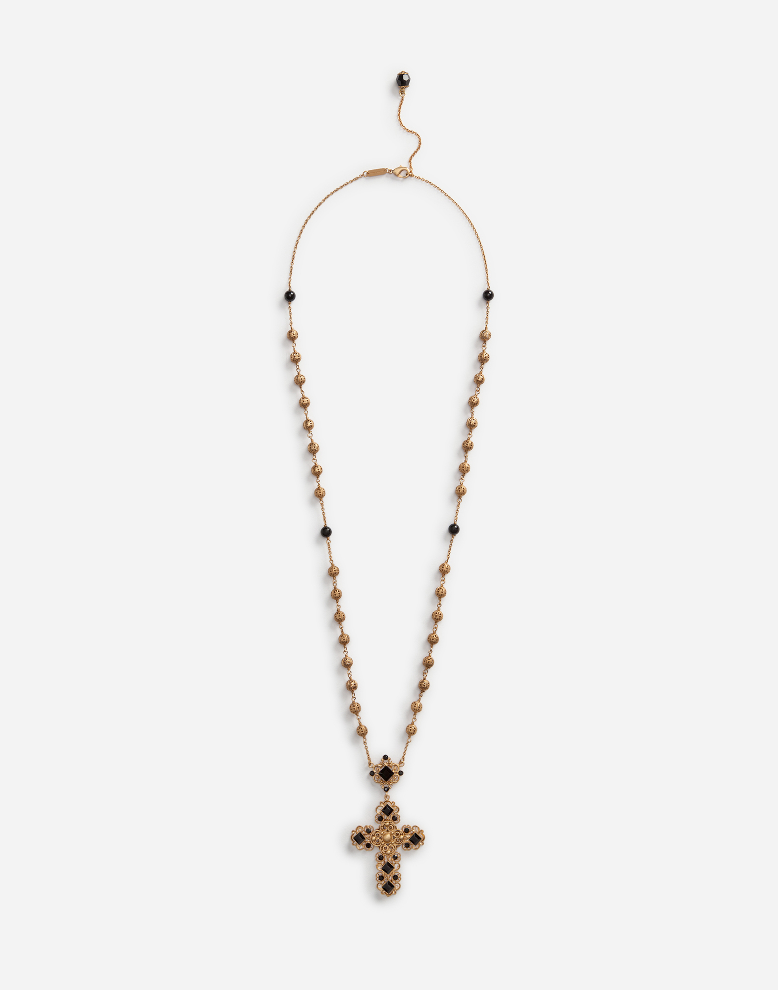 Cross pendant necklace in Gold