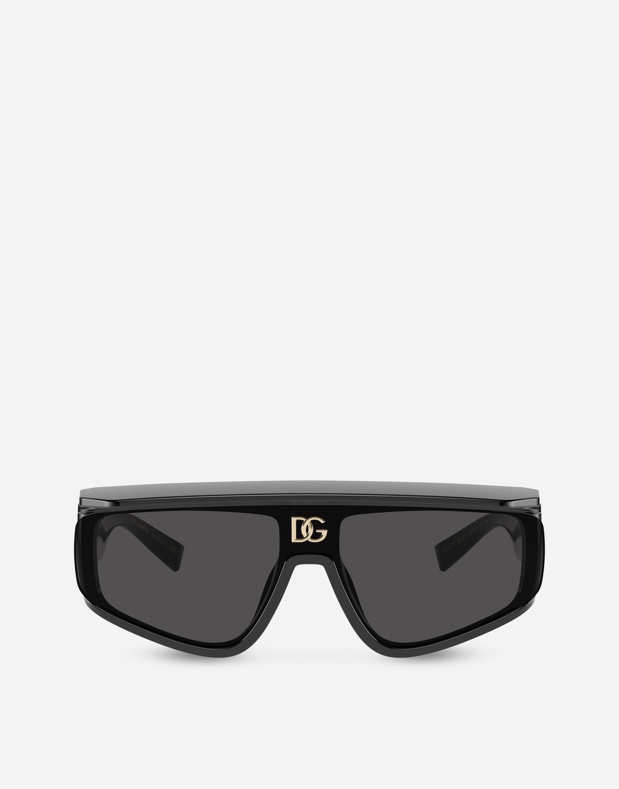 DG crossed sunglasses in Black