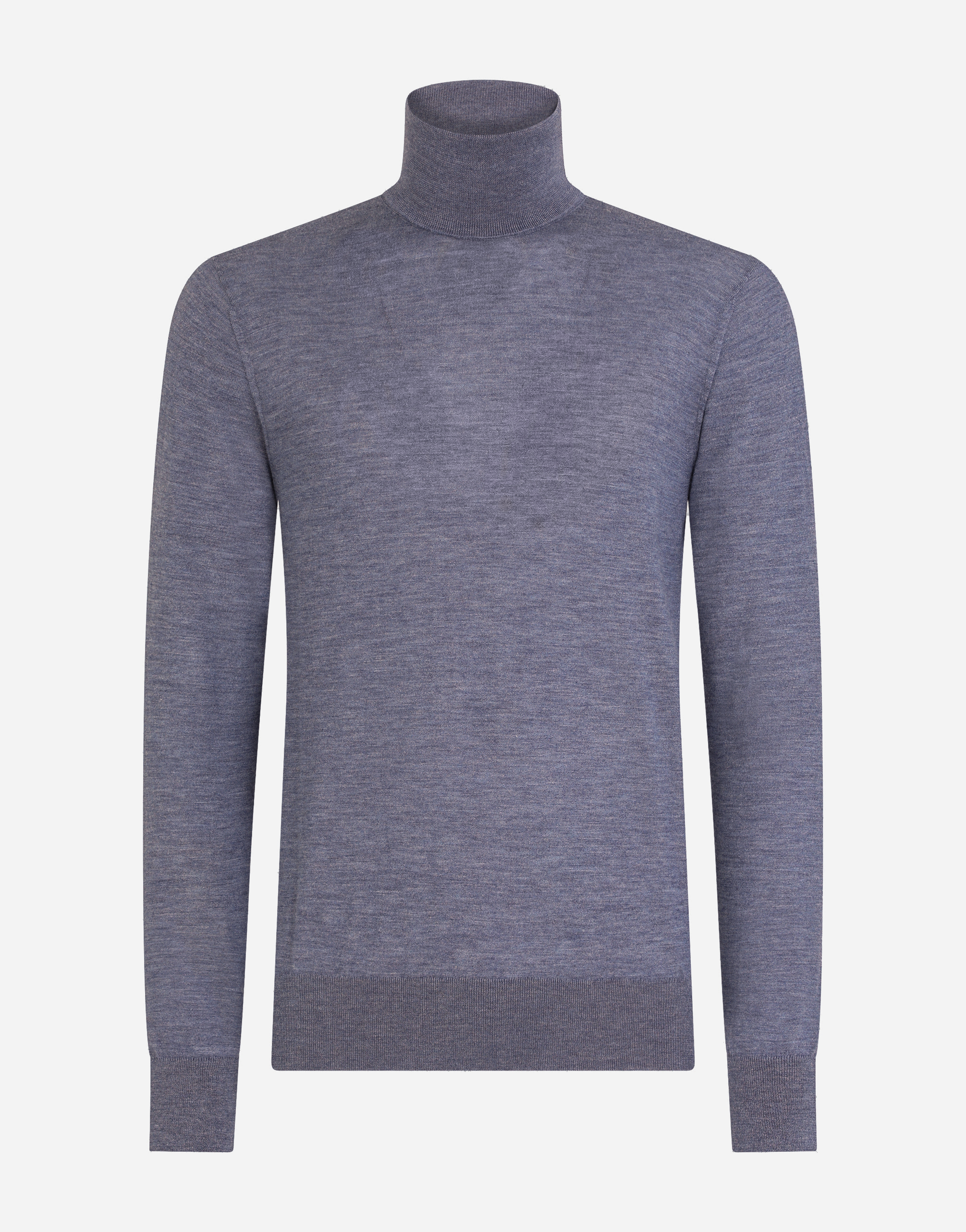Cashmere turtle-neck sweater in Lilac