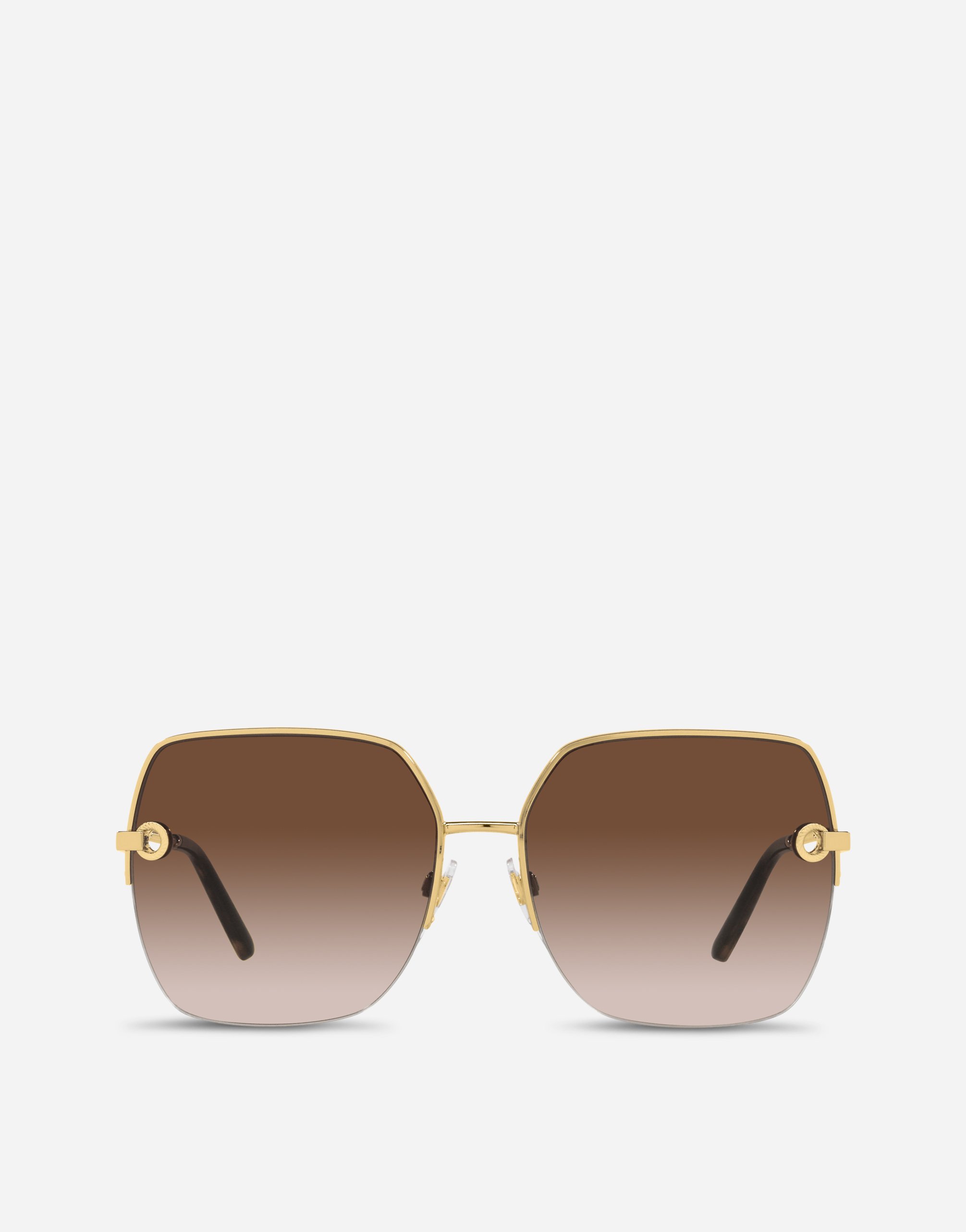 DG Amore sunglasses in Gold