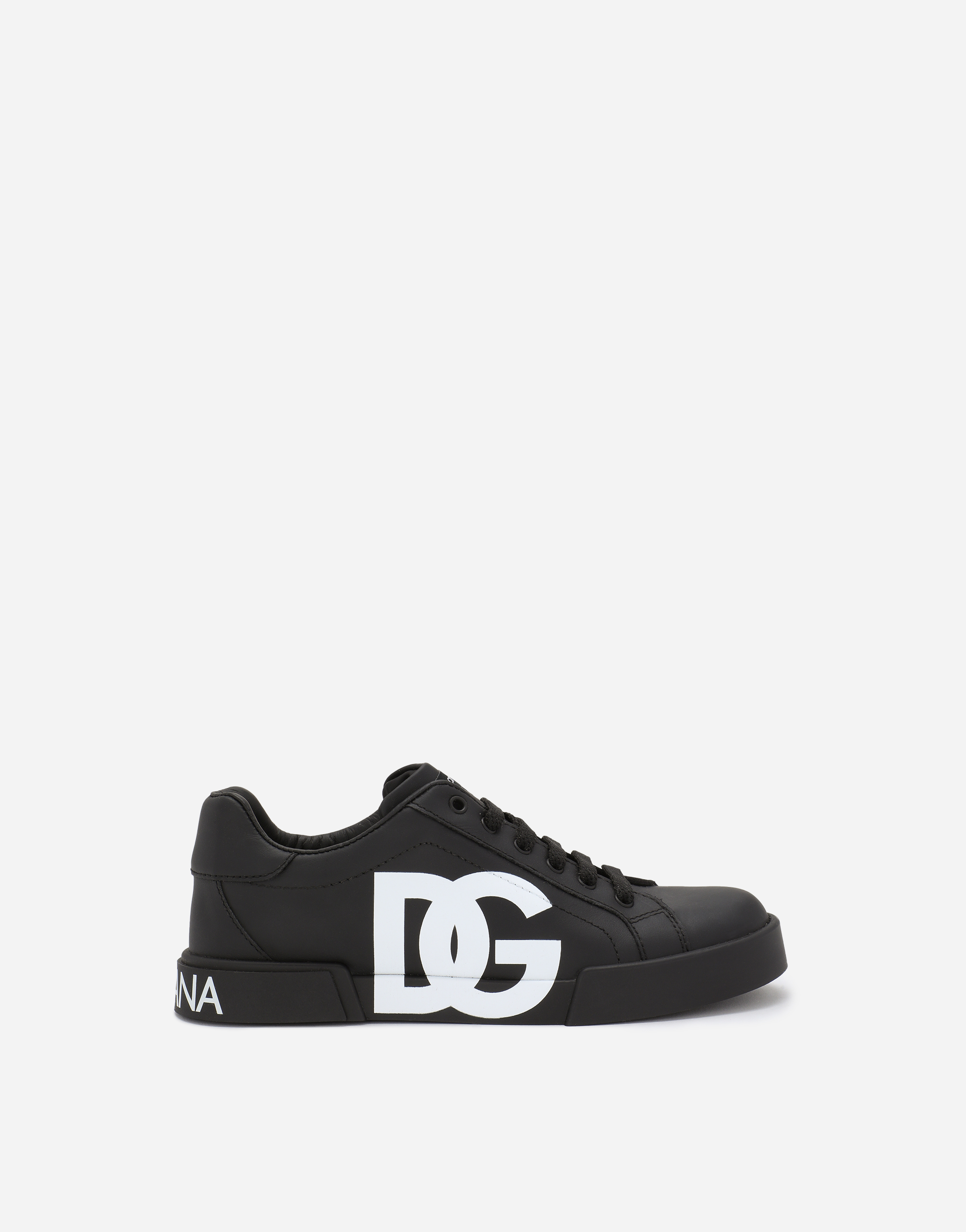 Portofino Light sneakers with DG logo in Black