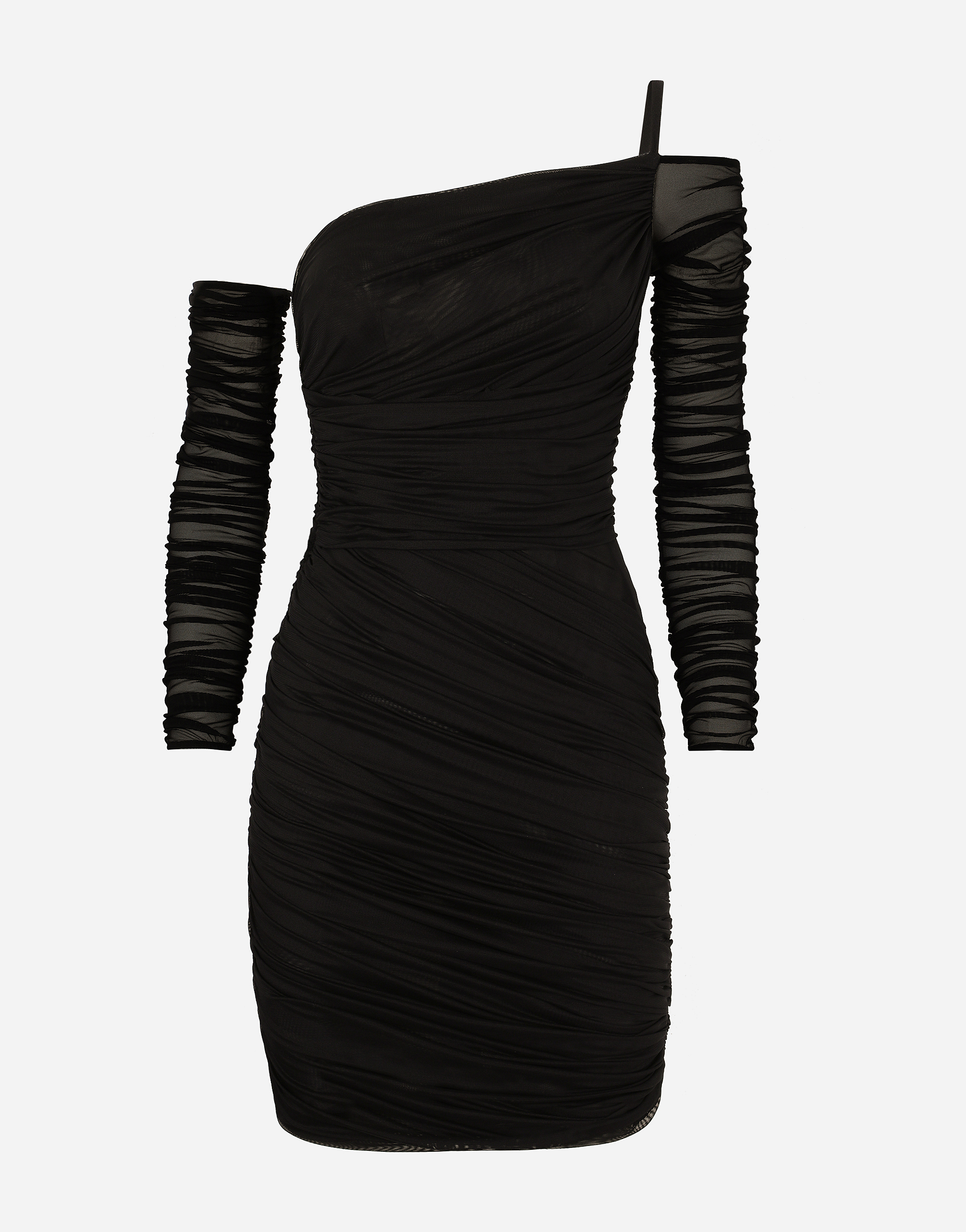 Short tulle dress in Black