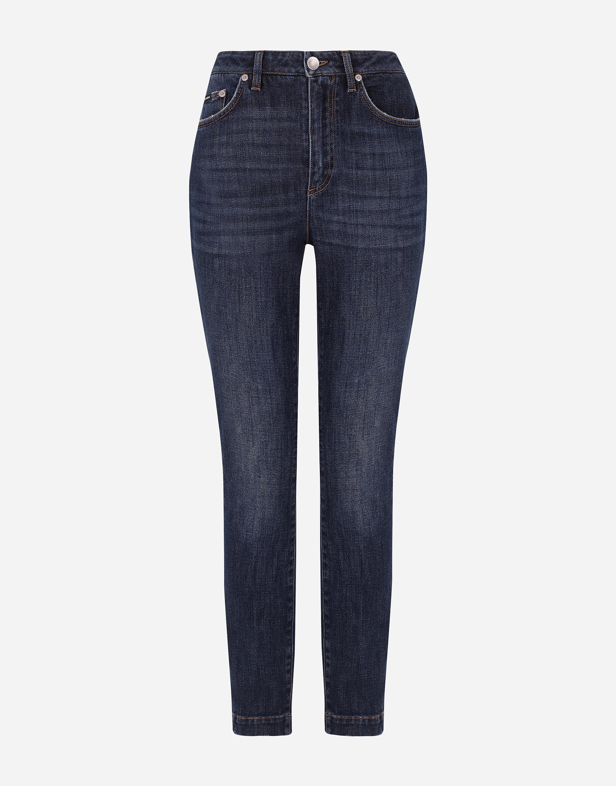 Deep blue denim Audrey jeans in Multicolor