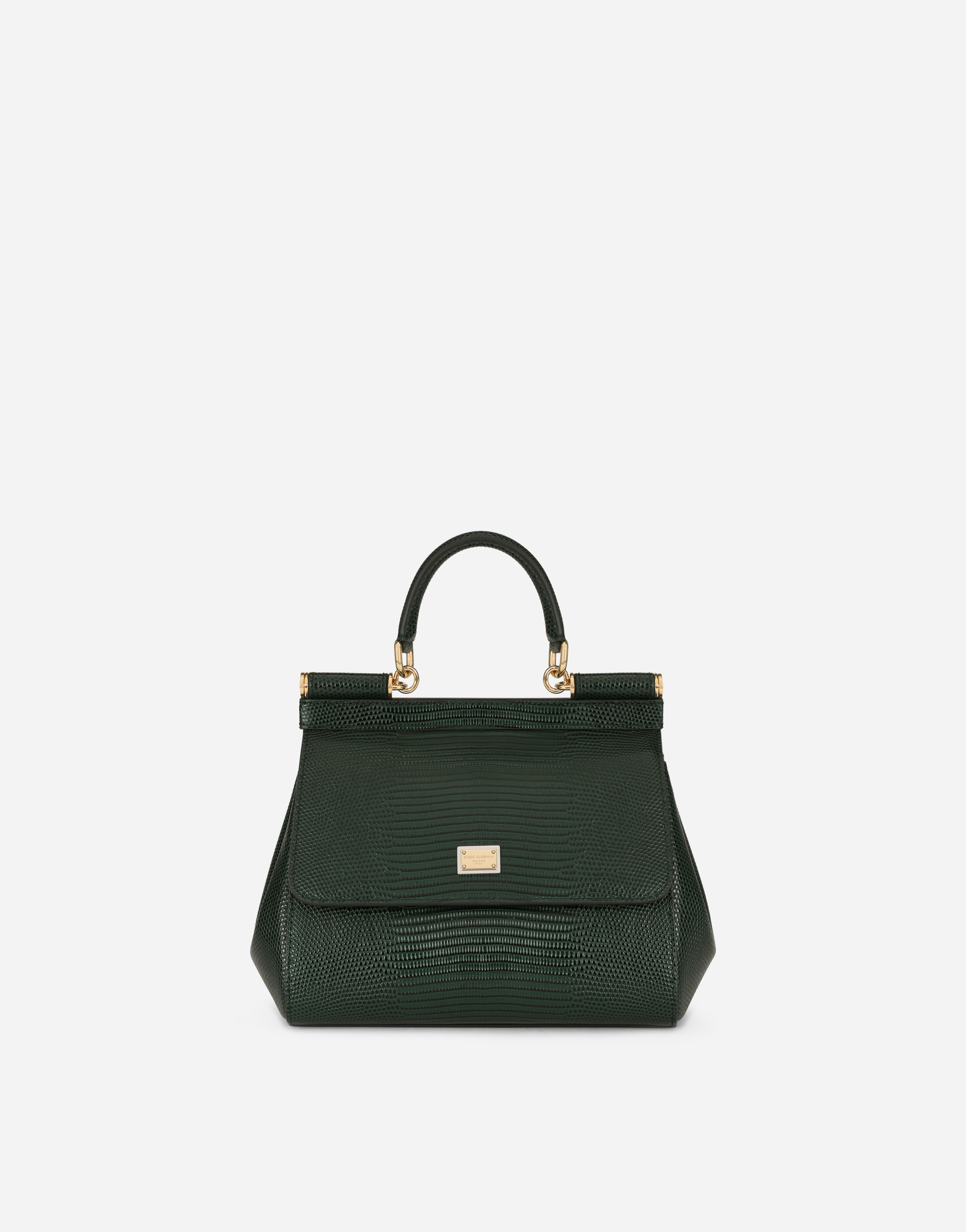 Medium Sicily handbag in Green