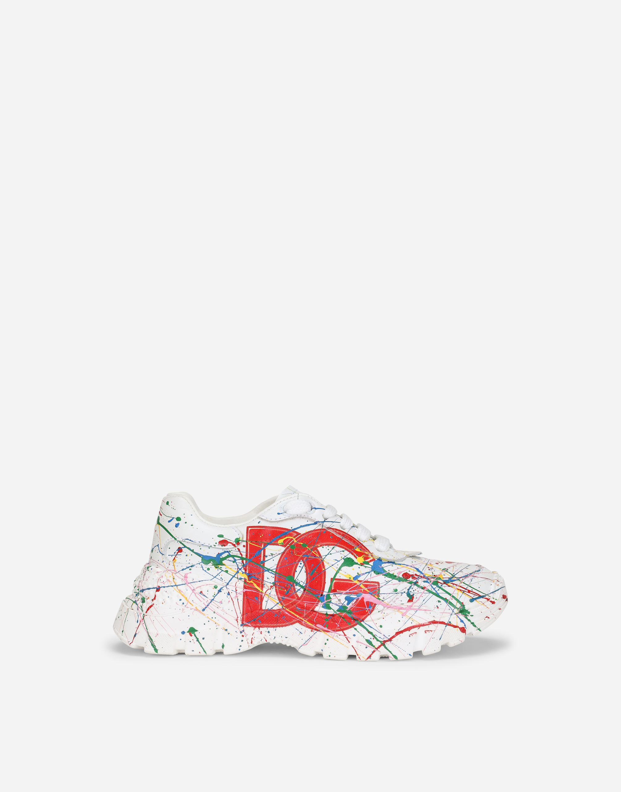 Daymaster sneakers with color splash print in Multicolor