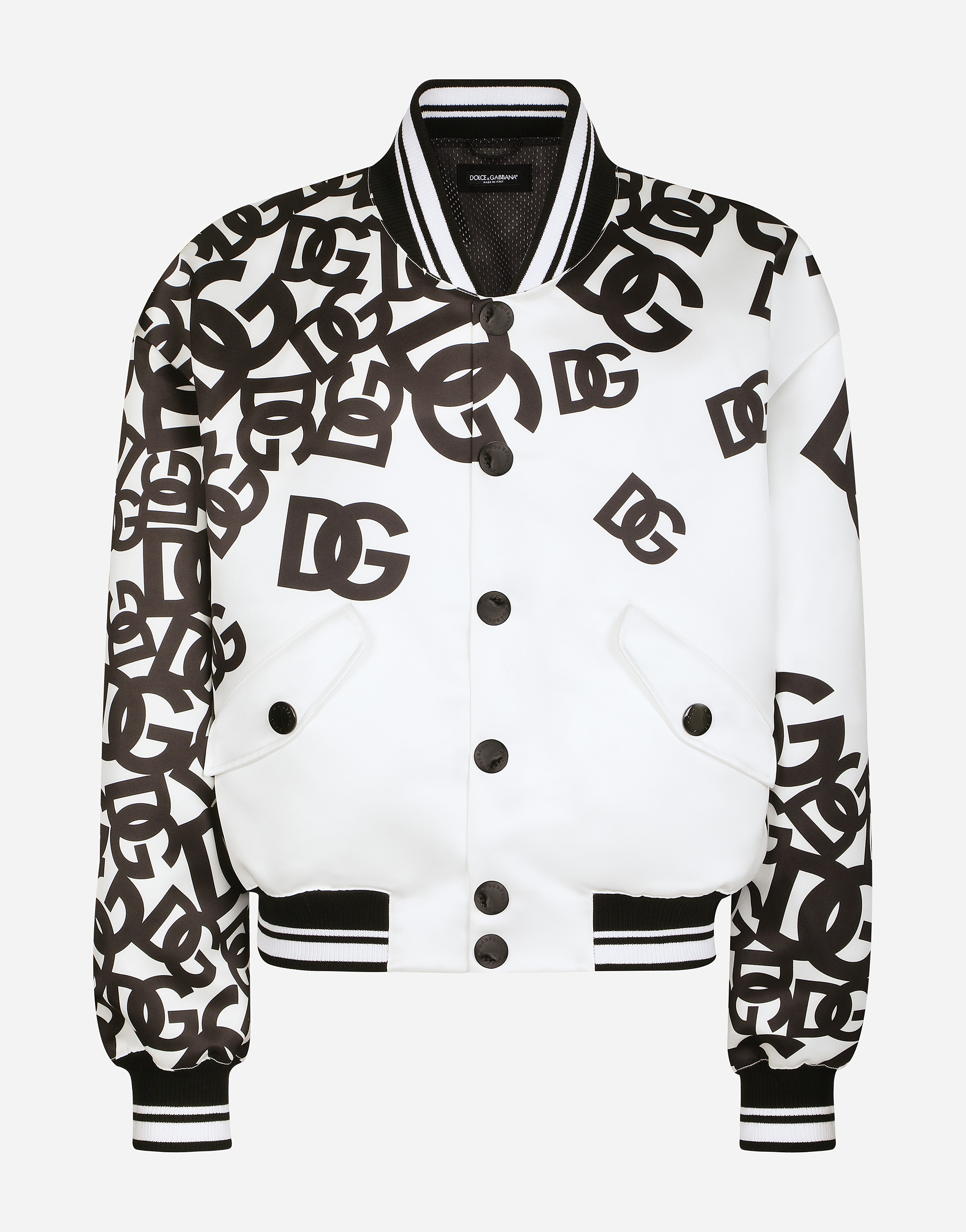 Nylon jacket with DG print in Multicolor