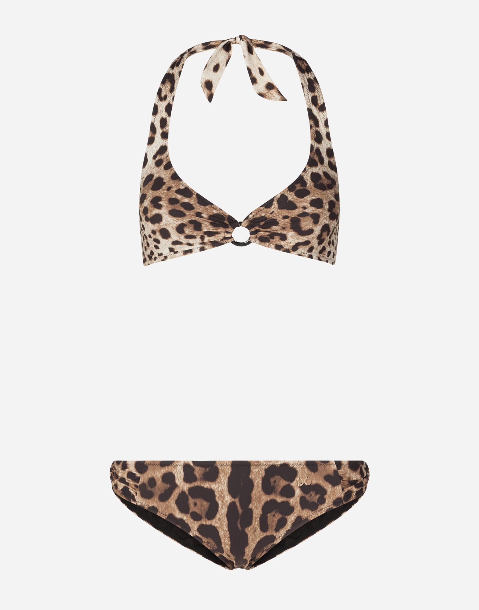 Leopard-print bikini in Multicolor
