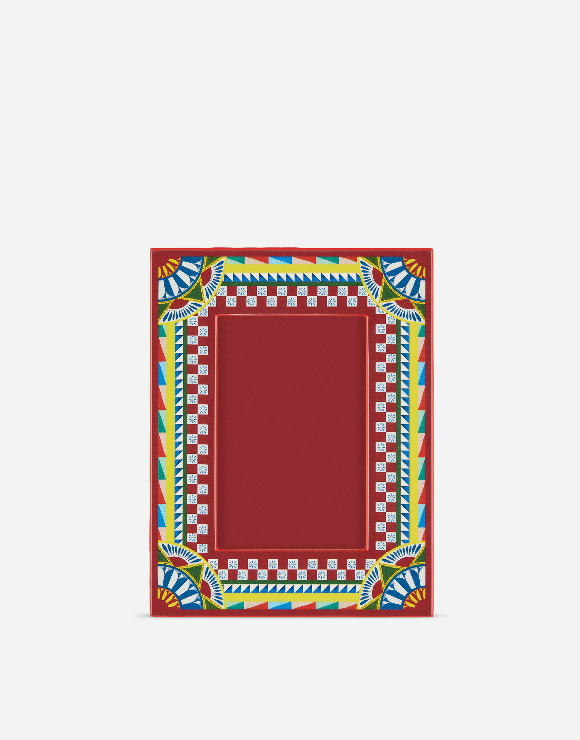 Lacquered Wood Frame in Multicolor