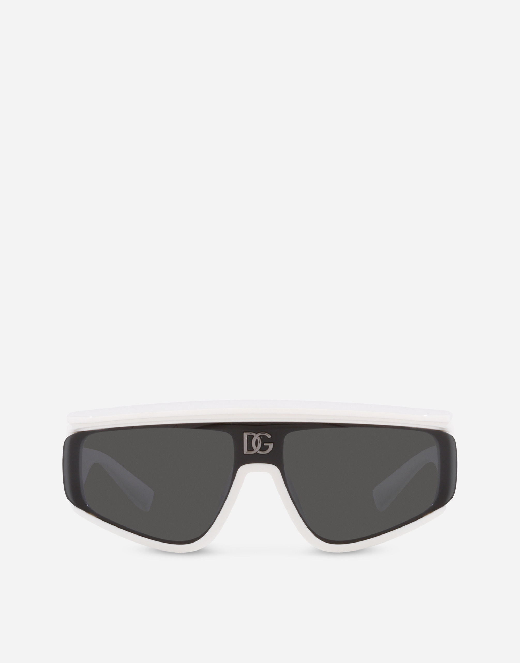 DG crossed sunglasses in White