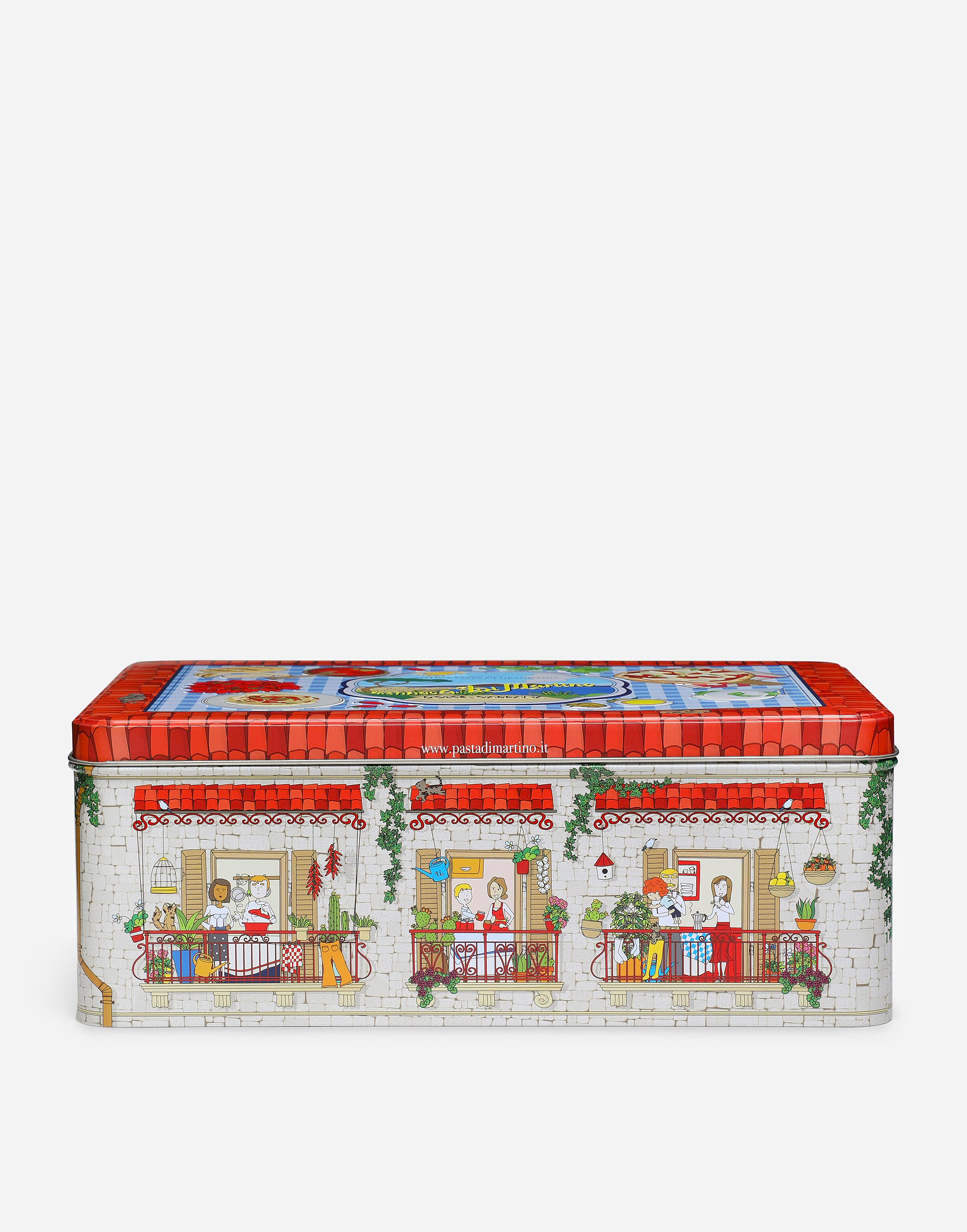 CASA ITALIANA -  Gift Box made of 5 types of pasta and Dolce&Gabbana apron in Multicolor