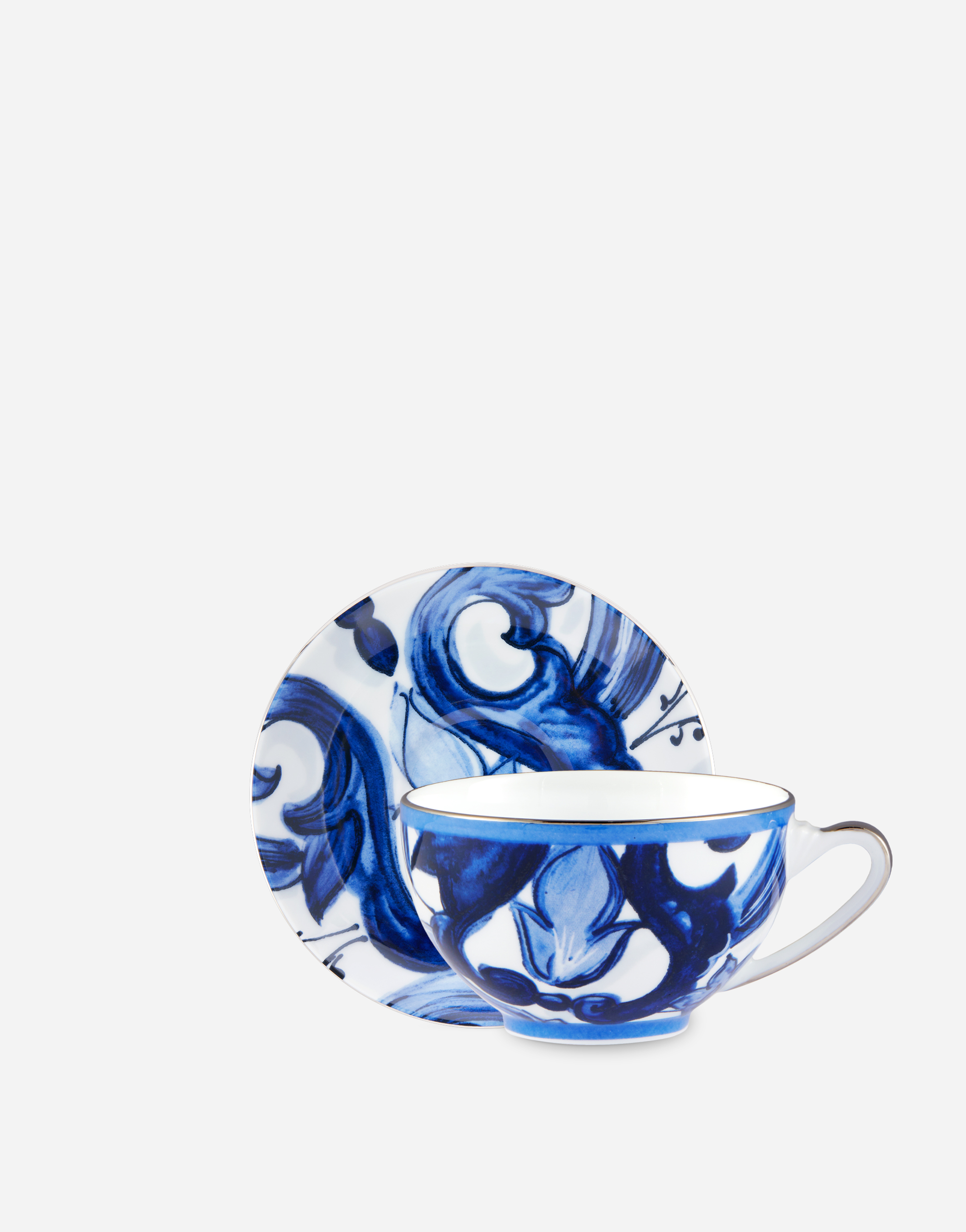 Porcelain Tea Set in Multicolor