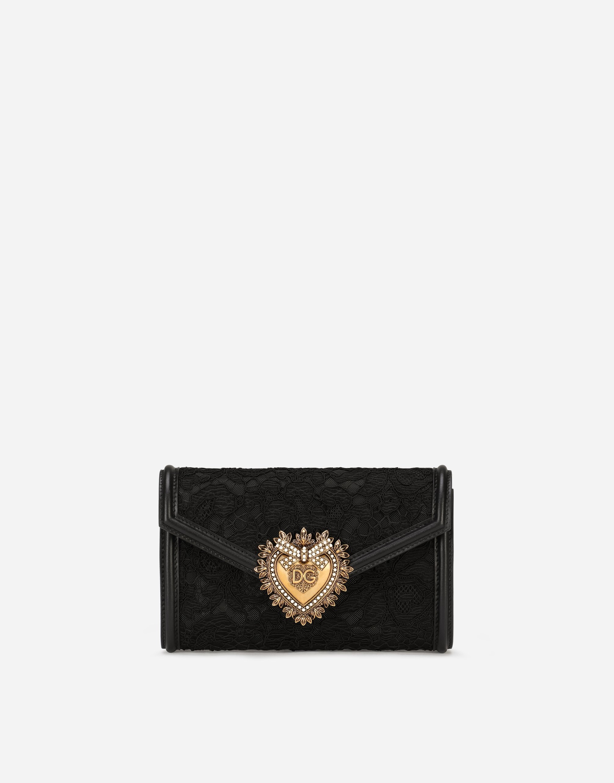 Lace Devotion mini bag in Black