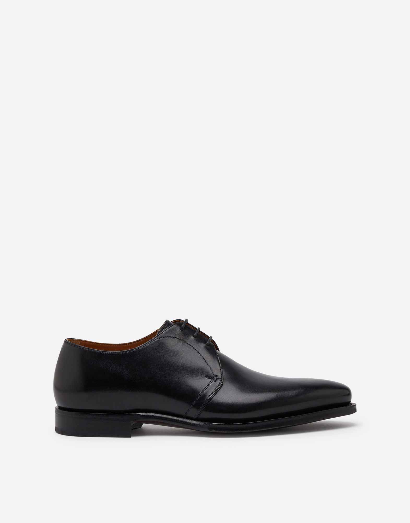 Derby in giotto paint calfskin in Black