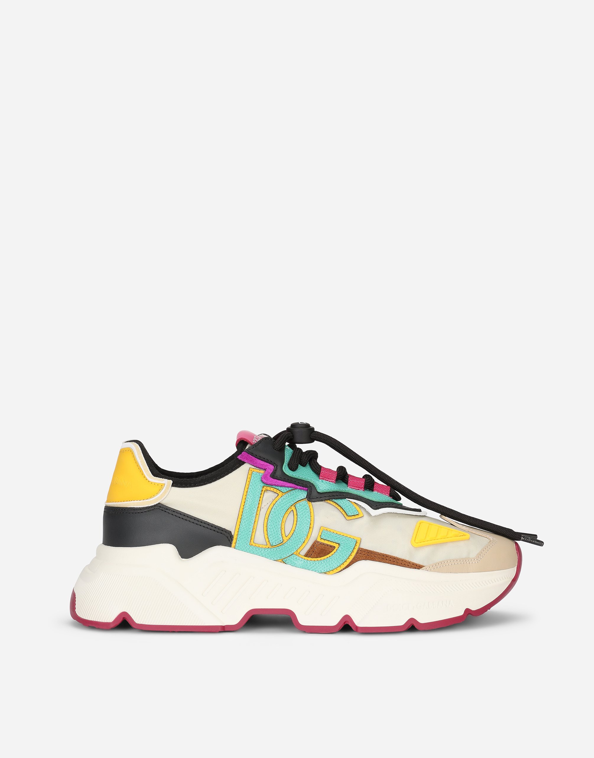 Mixed-material Daymaster sneakers in Multicolor