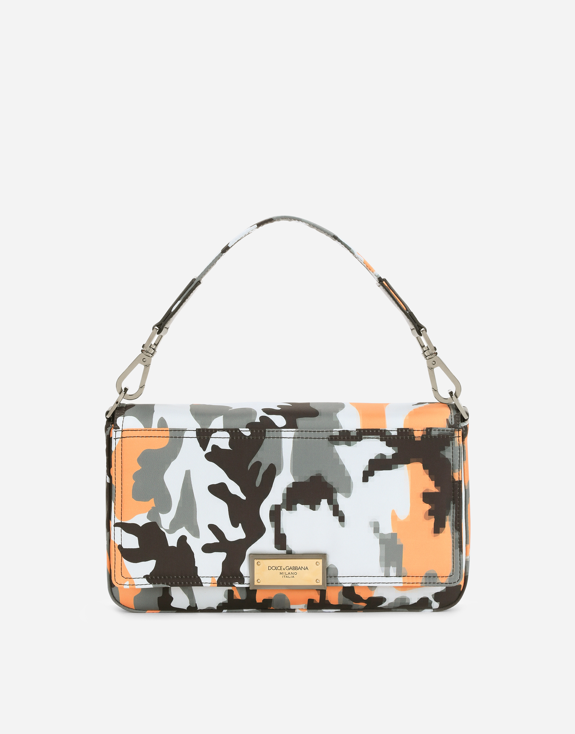 Camouflage nylon crossbody bag in Multicolor