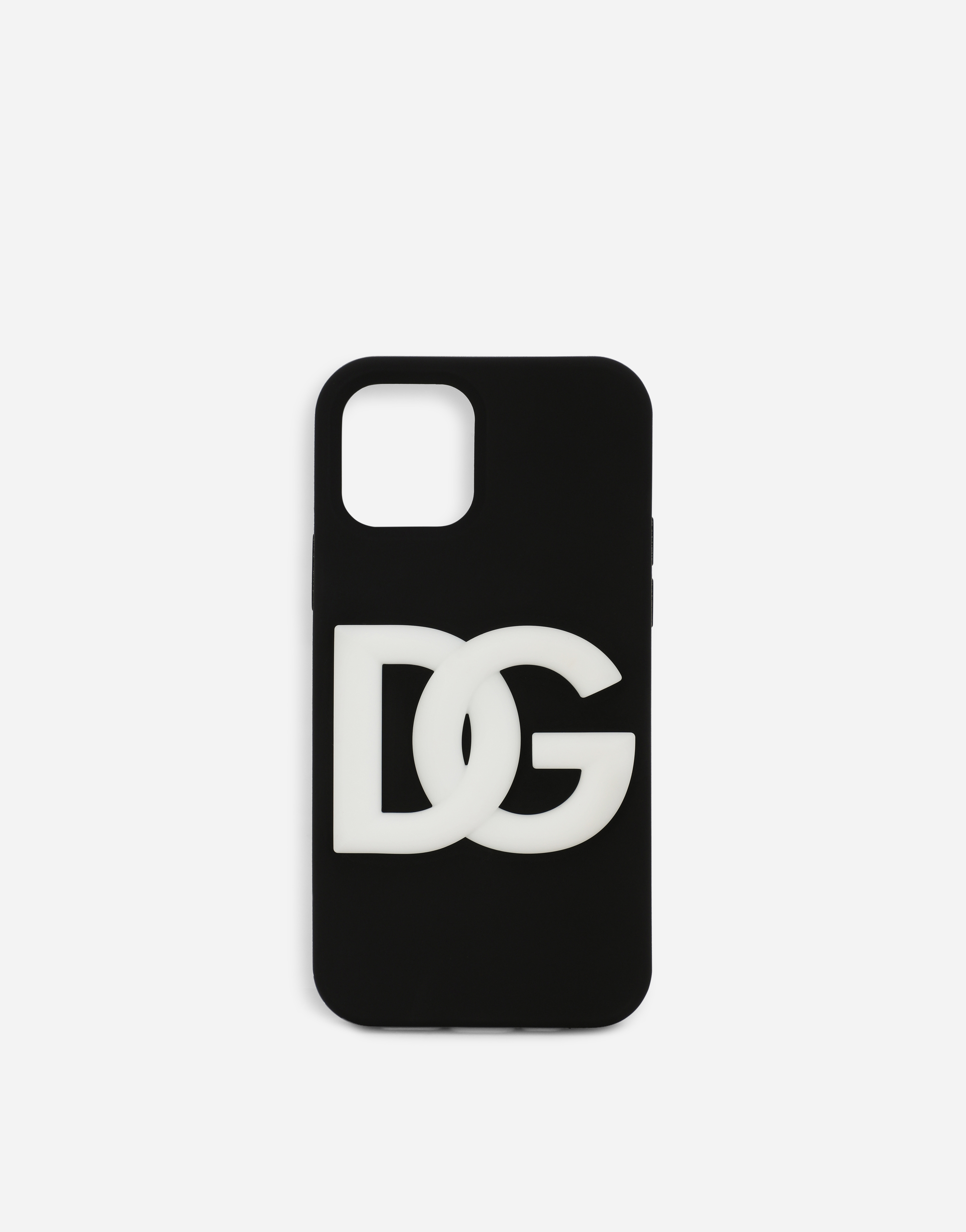 Rubber iPhone 12 Pro cover with DG logo in Multicolor