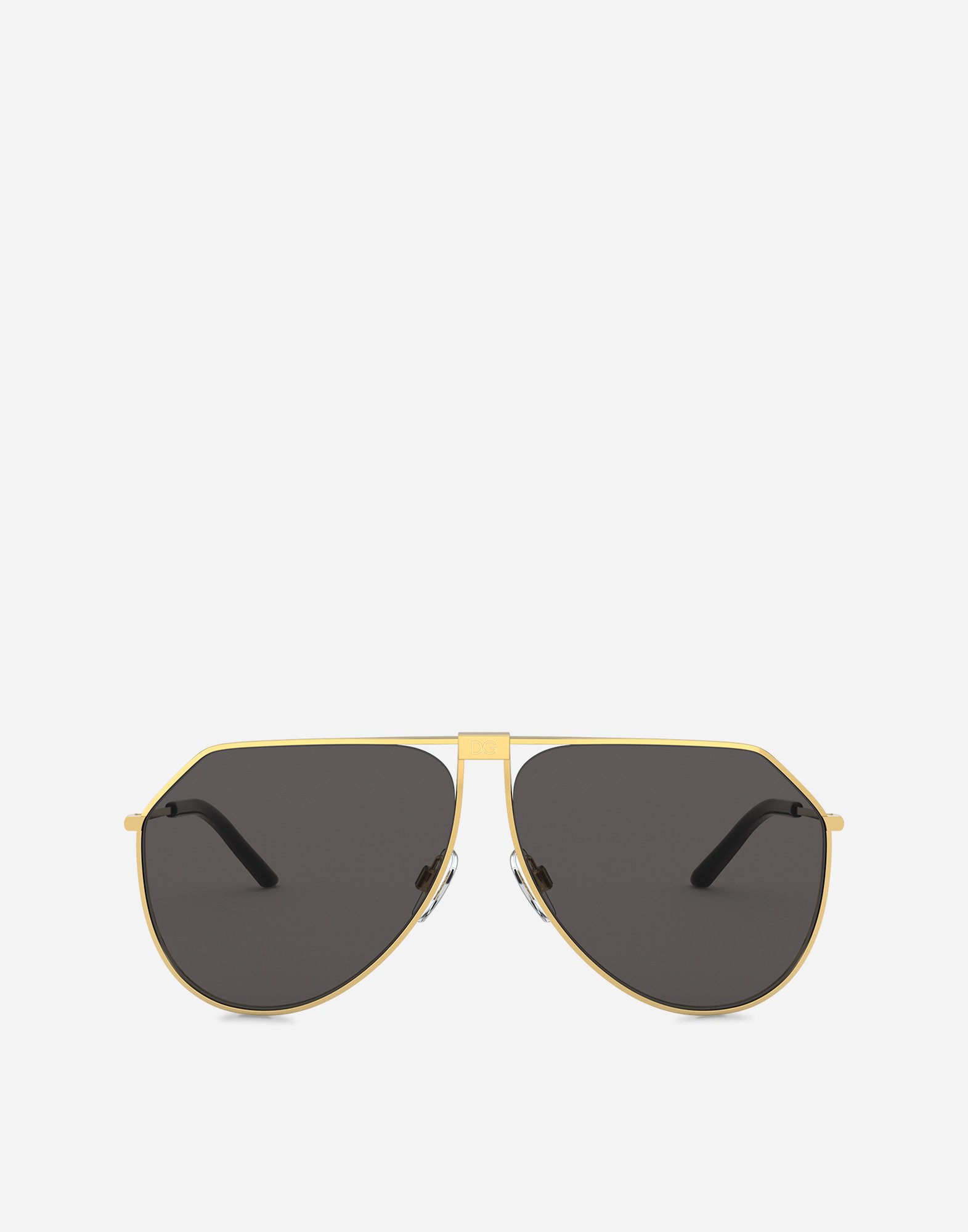 Slim sunglasses in Gold