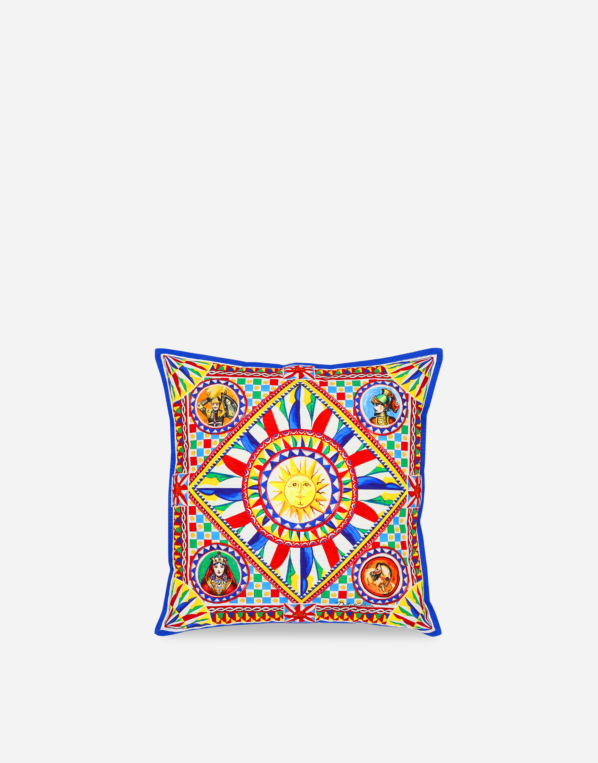 Canvas Cushion small in Multicolor