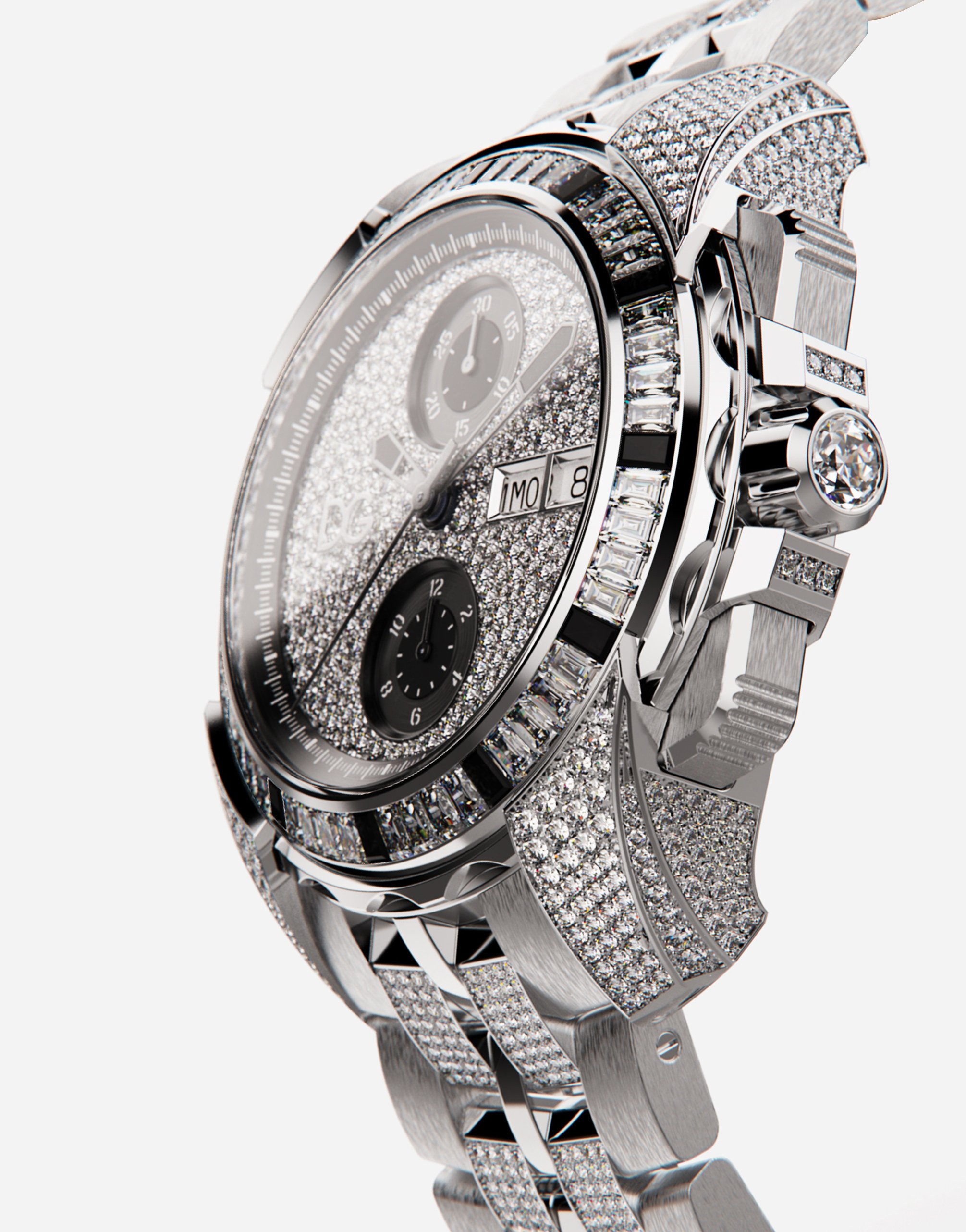 Arriba 48+ imagen dolce and gabbana diamond watch