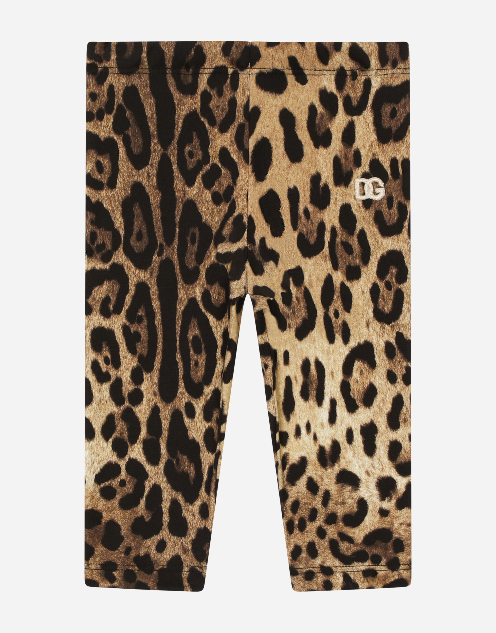 Leopard-print interlock leggings in Animal Print