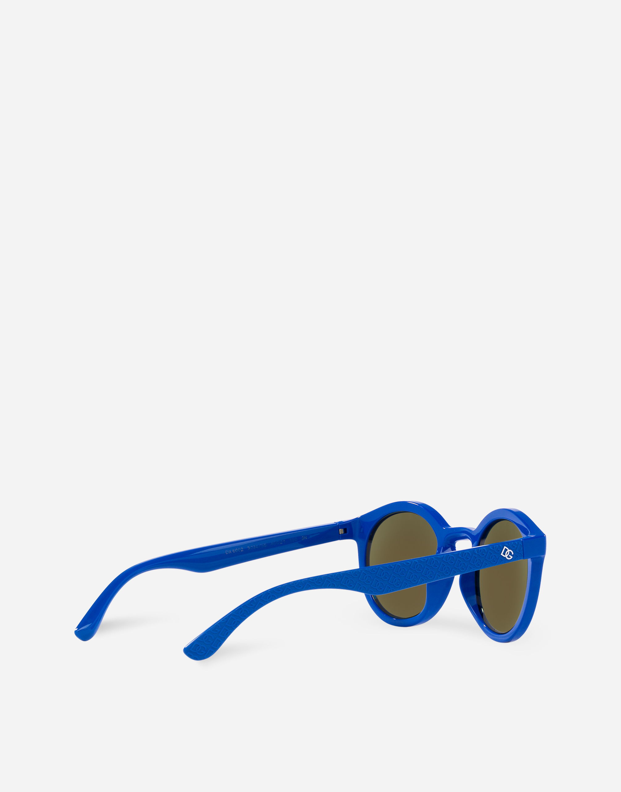 Shop Dolce & Gabbana Gamers Sunglasses In Blue