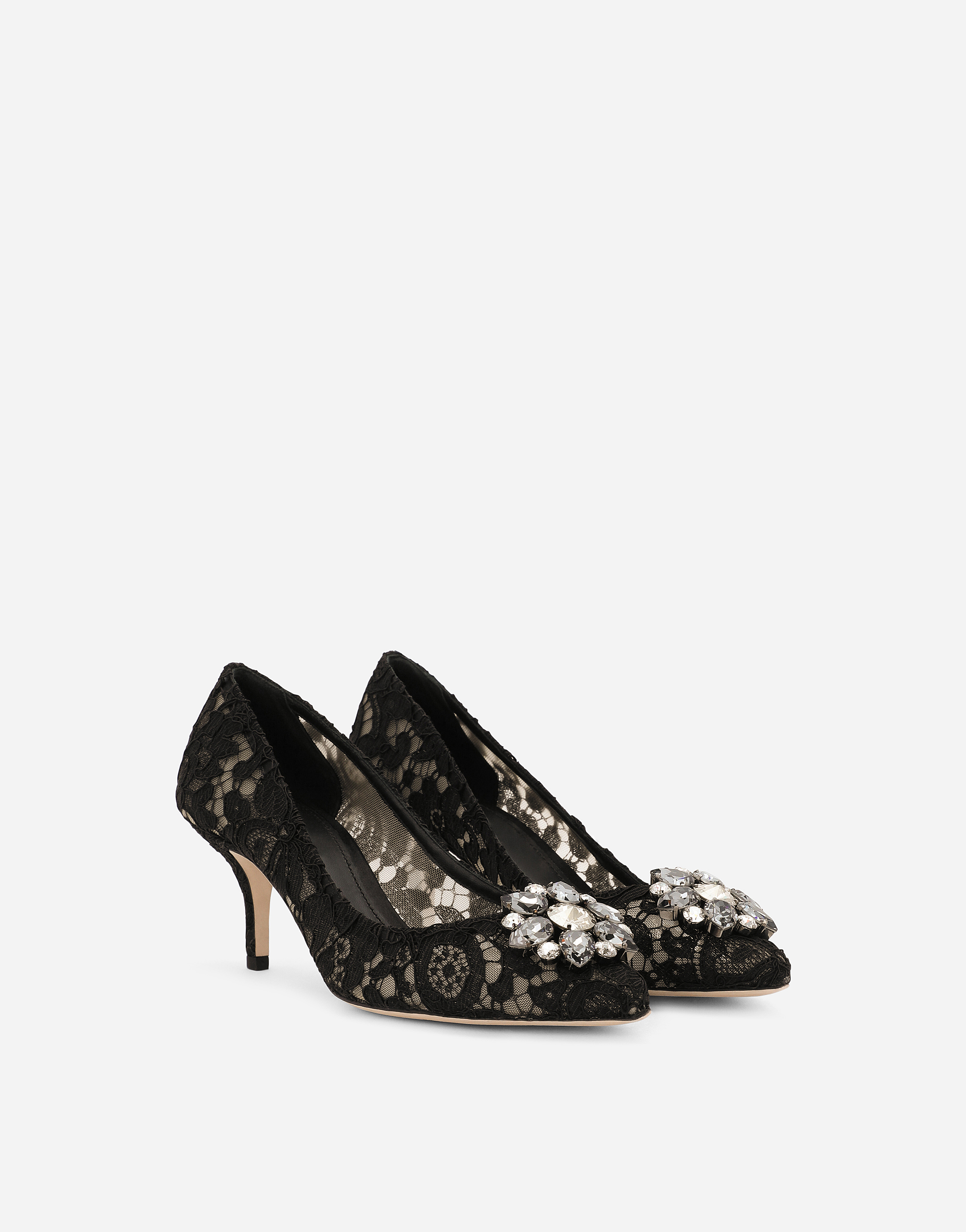 Arriba 79+ imagen dolce and gabbana black heels