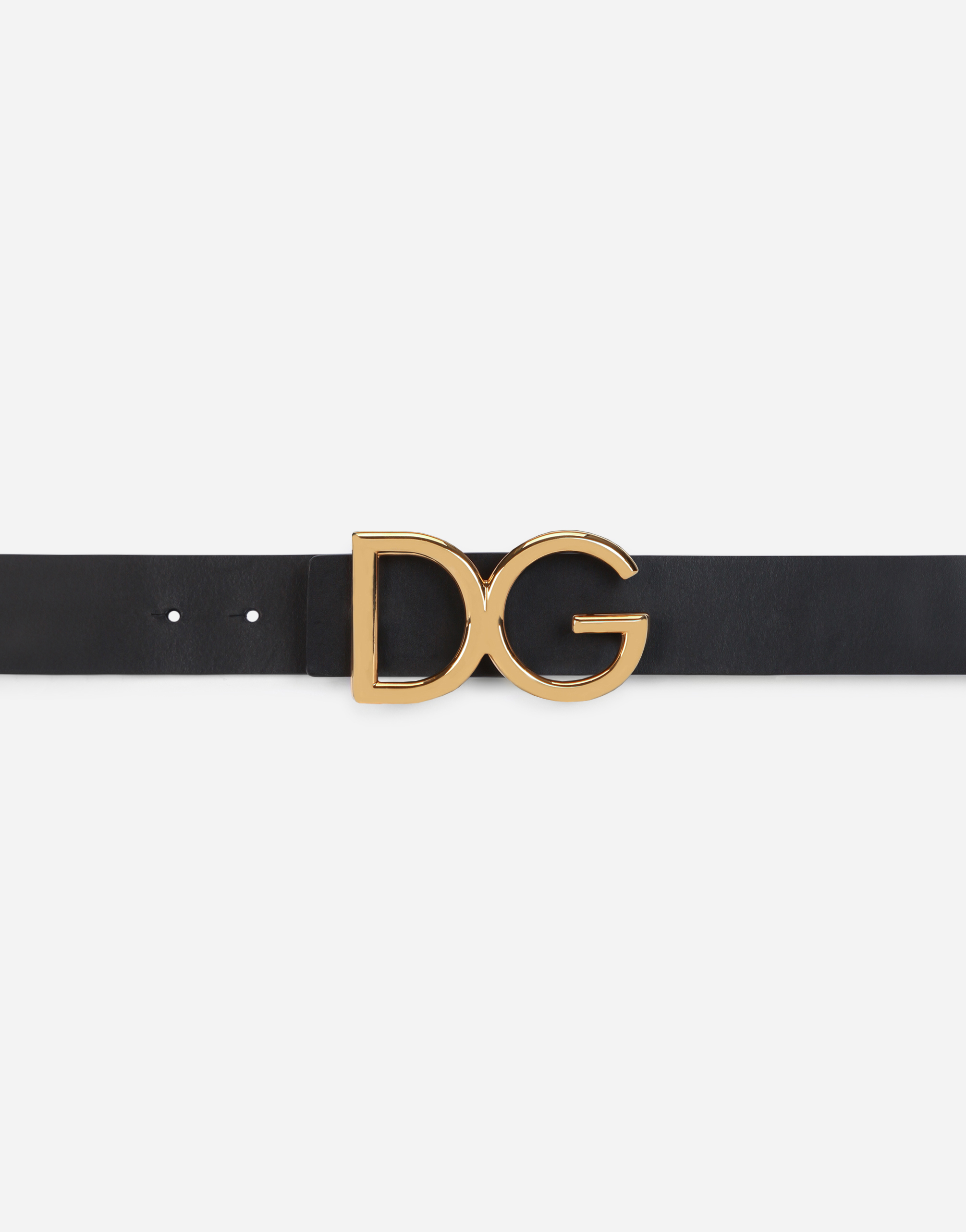 Dolce & Gabbana Leather Belt in Black for Men Mens Accessories Belts 