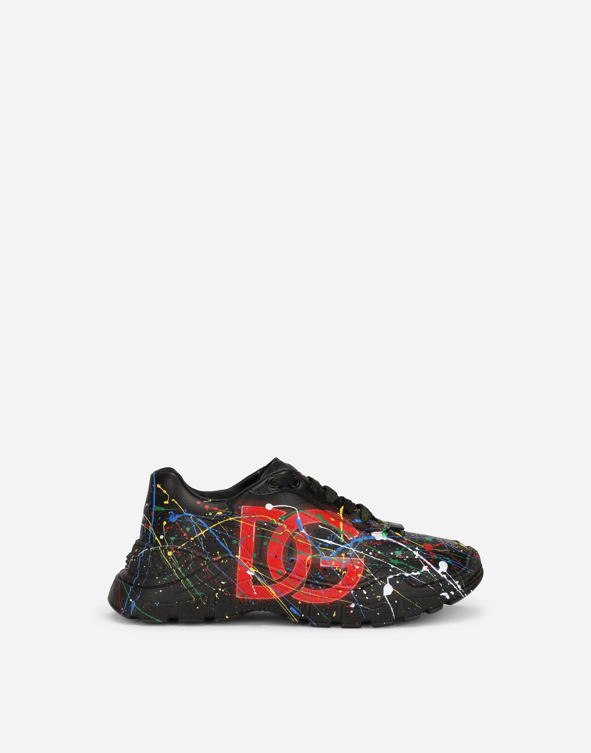 Daymaster sneakers with color splash print in Multicolor