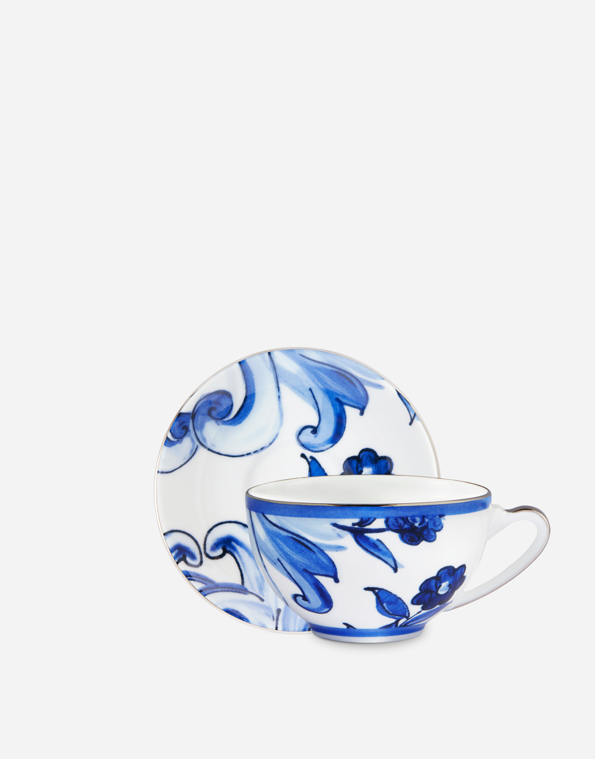 Porcelain Tea Set in Multicolor