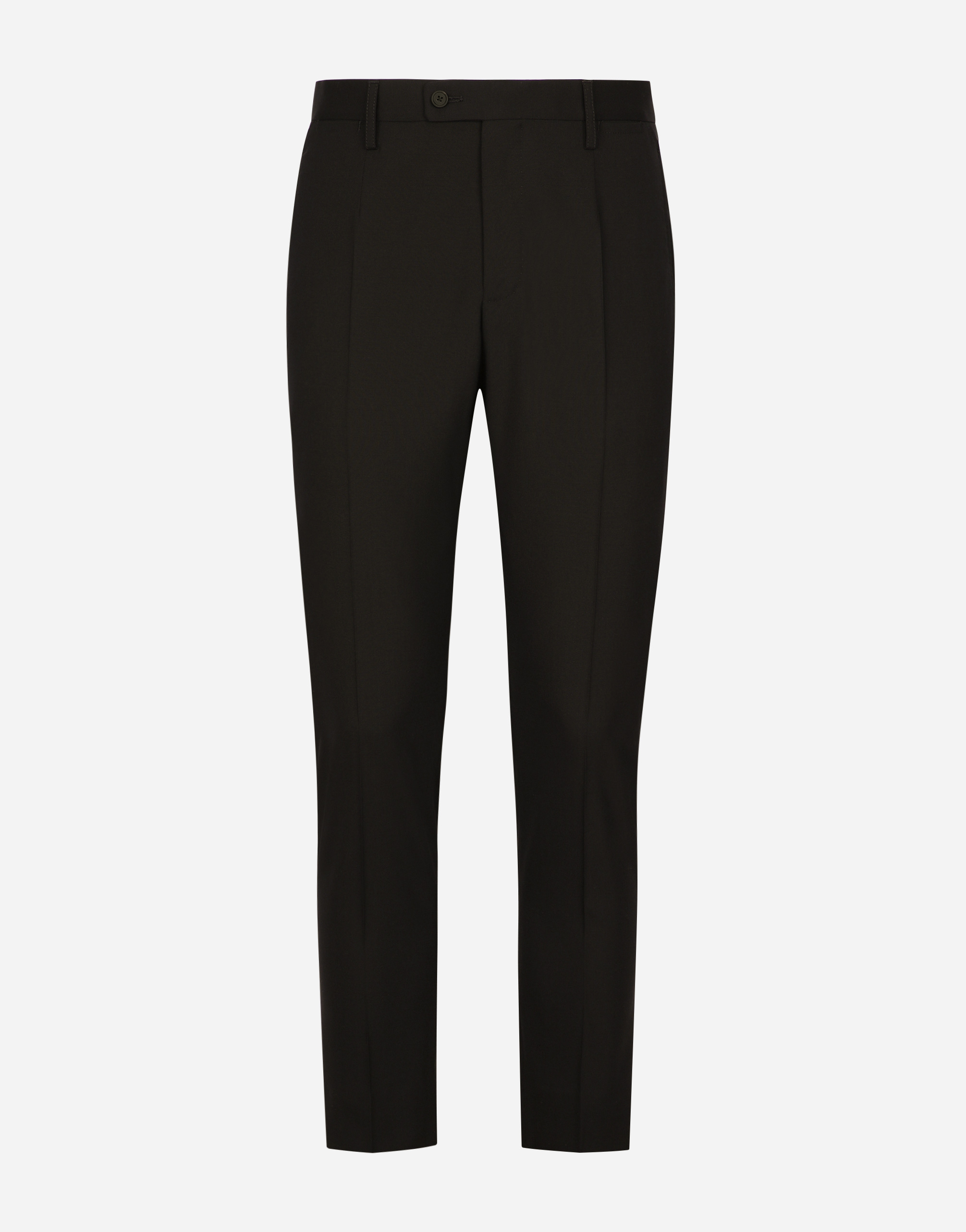 Cashmere and silk pants in Black