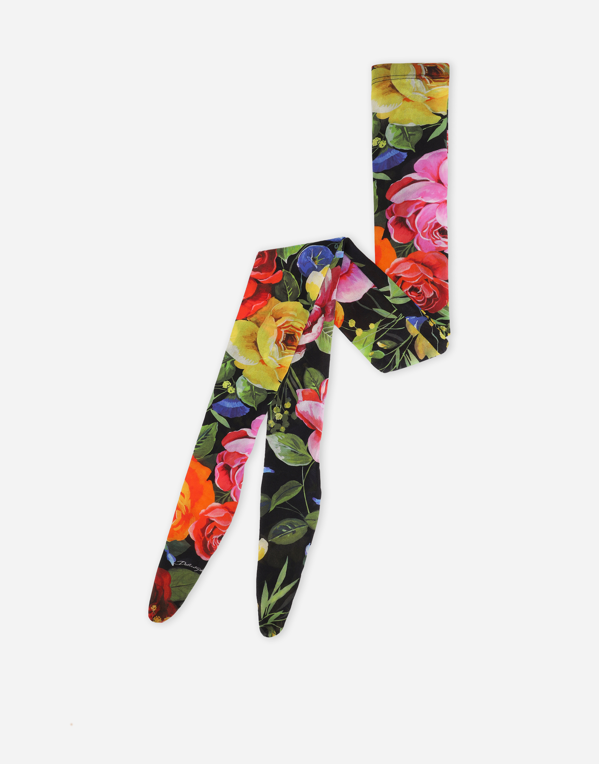 Garden-print tights in Multicolor