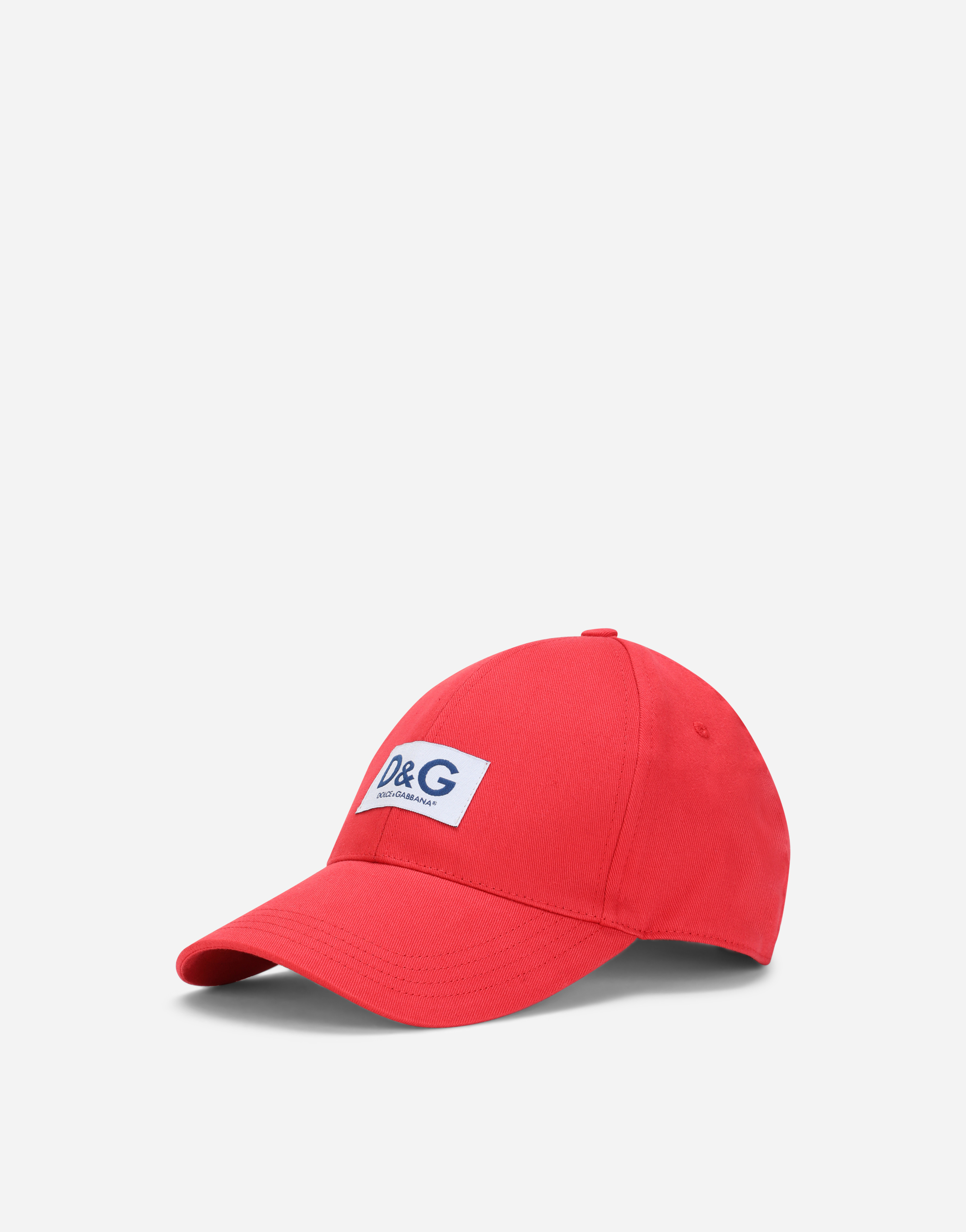 Baseball cap with DG patch in Red
