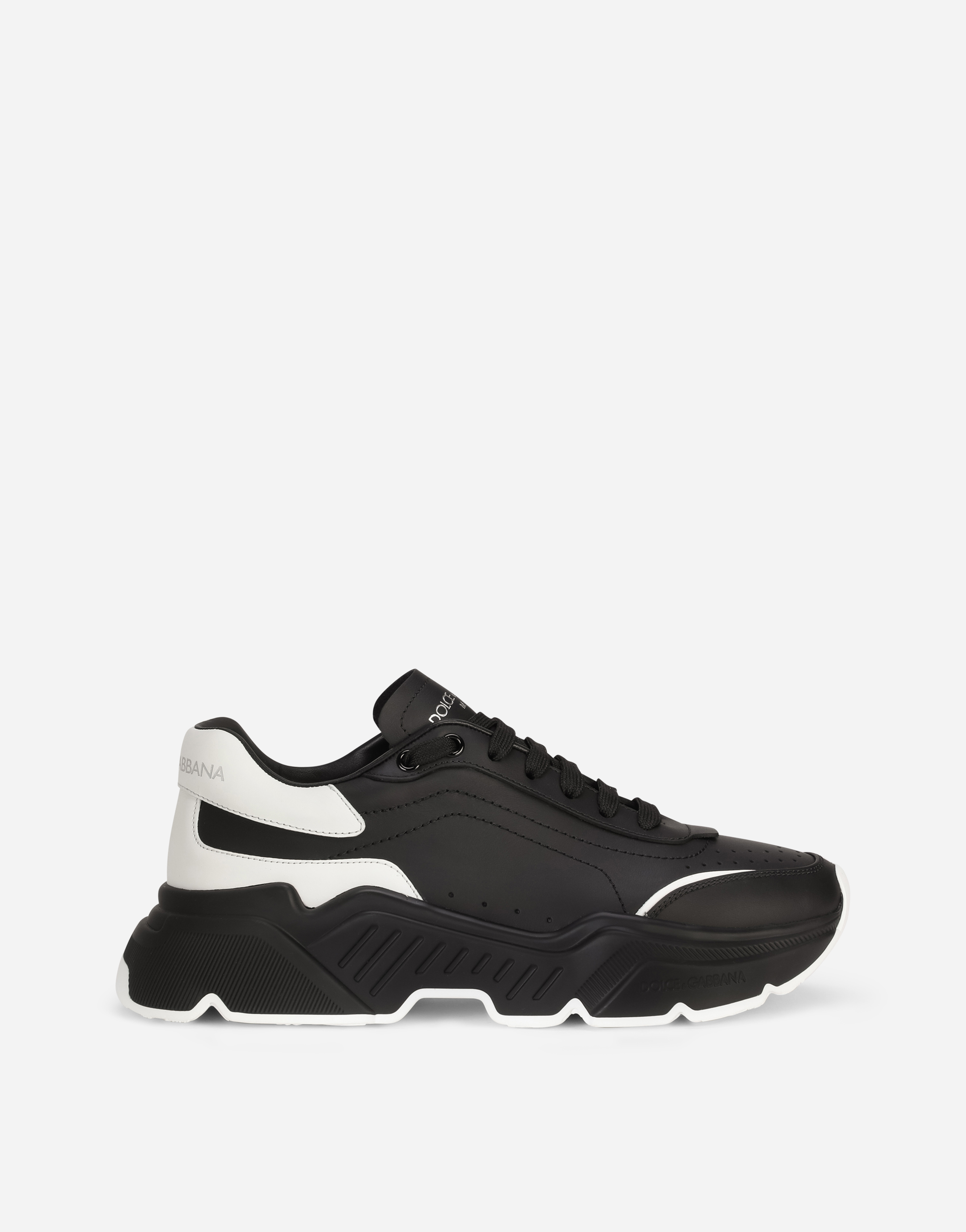 Nappa leather Daymaster sneakers in Black/White