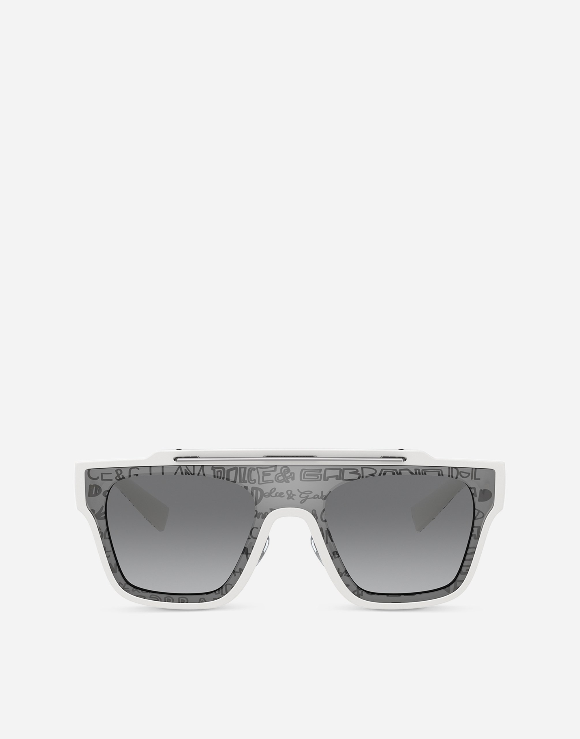 Dna Graffiti sunglasses in White and silver