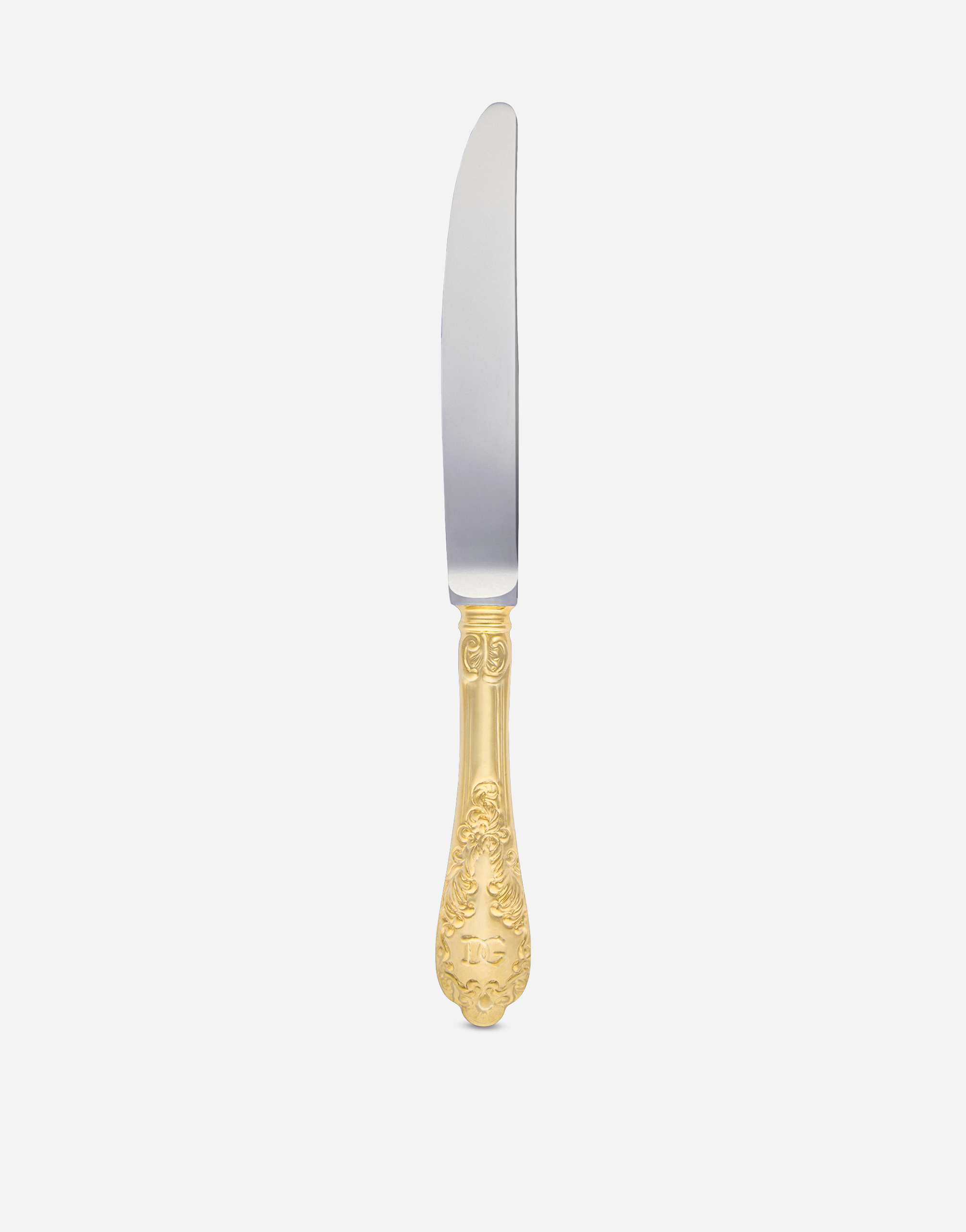 24k Gold Plated Dessert Knife in Multicolor