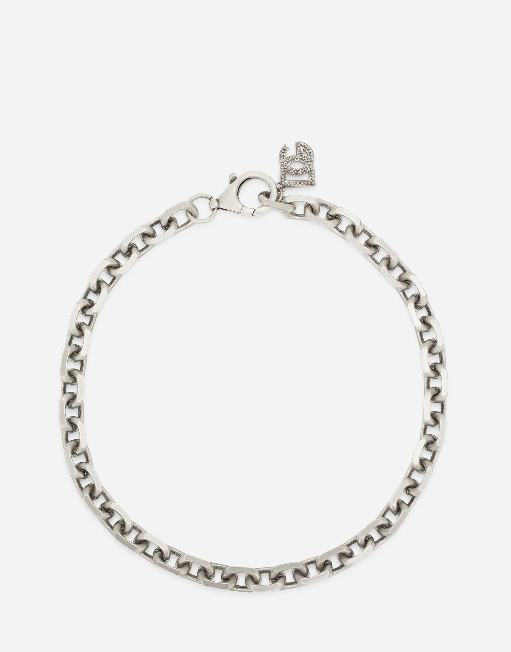Silver chain necklace in Silver/Palladium