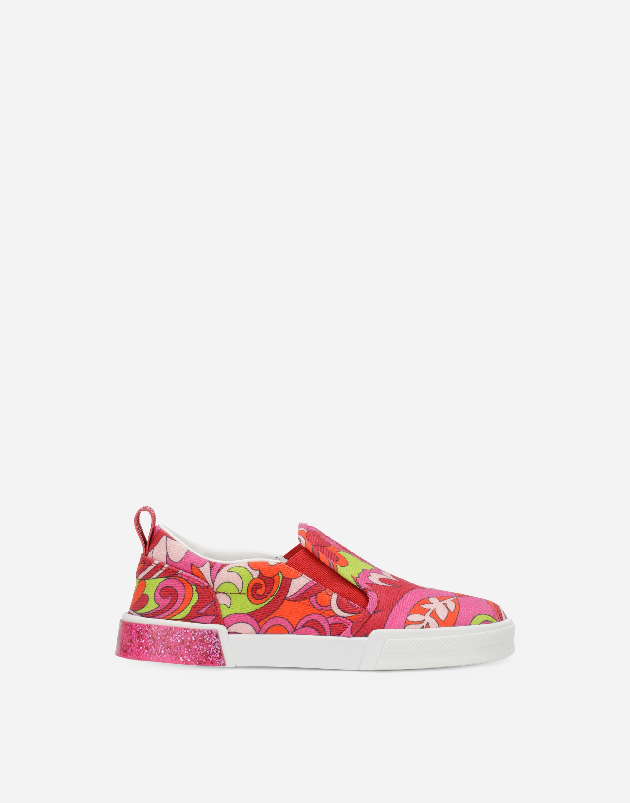 Portofino slip-on sneakers with 60s print in Multicolor