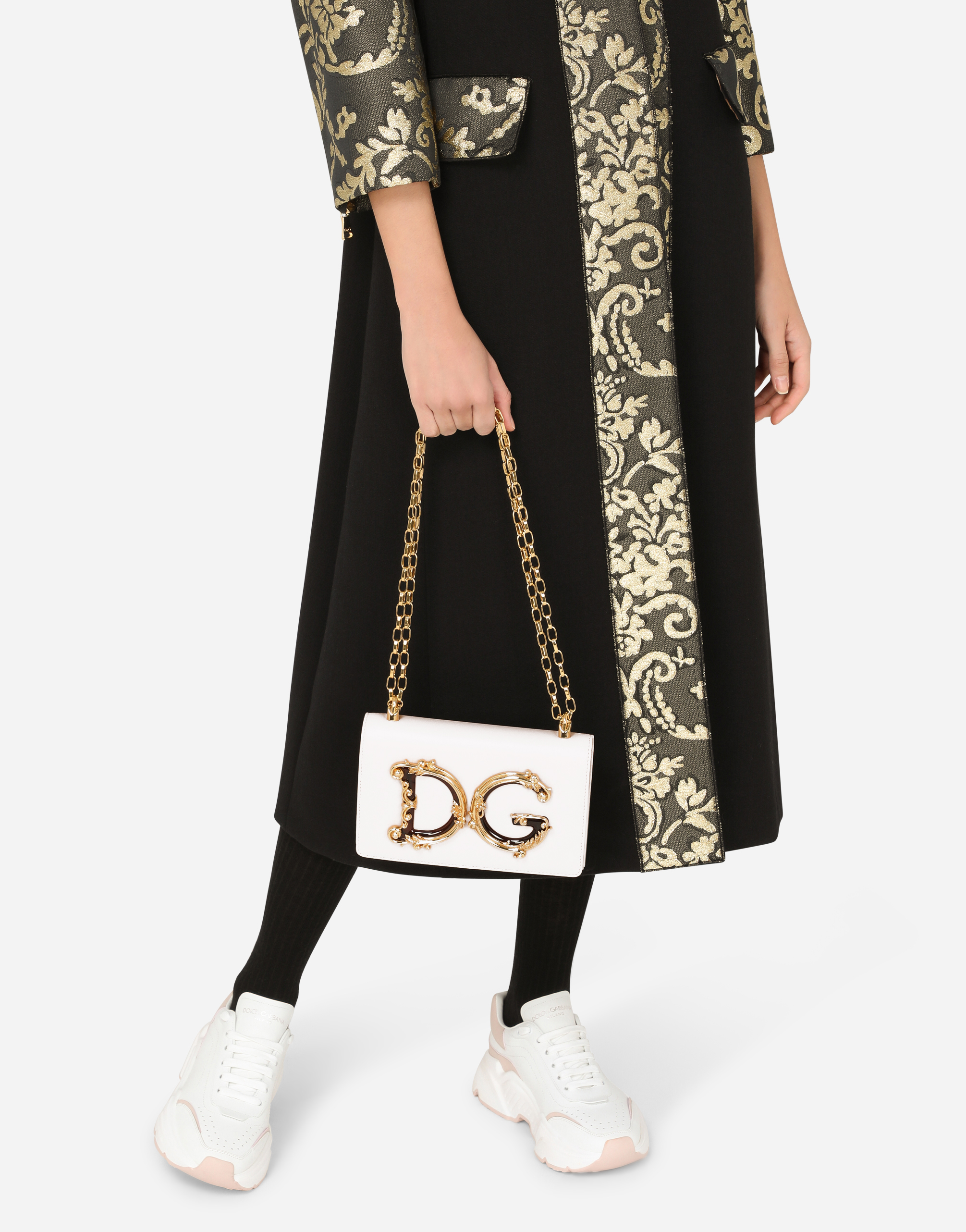 Nappa Leather DG Girls Shoulder Bag - Women's Bags | Dolce&Gabbana