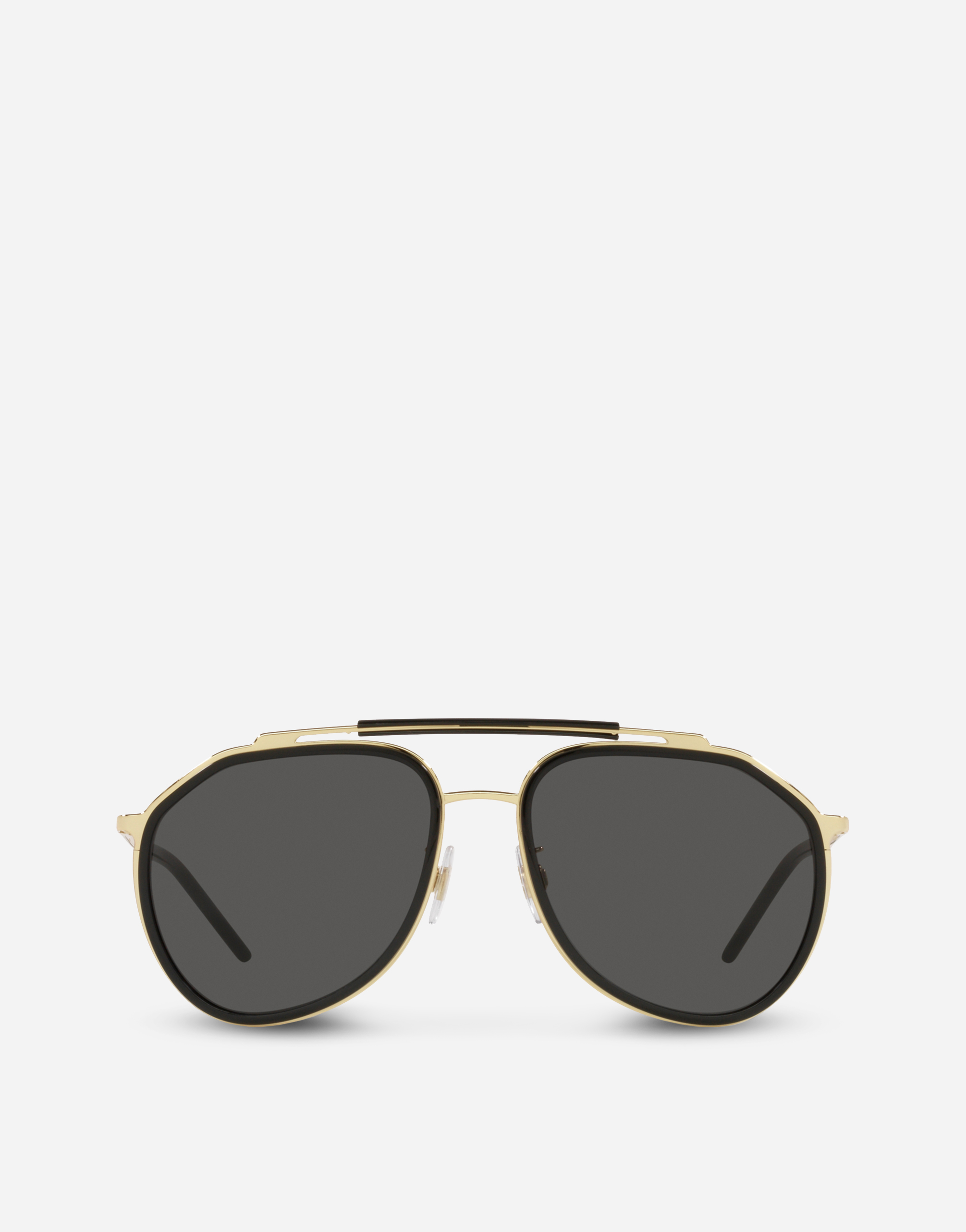 Madison sunglasses in Gold and shiny black