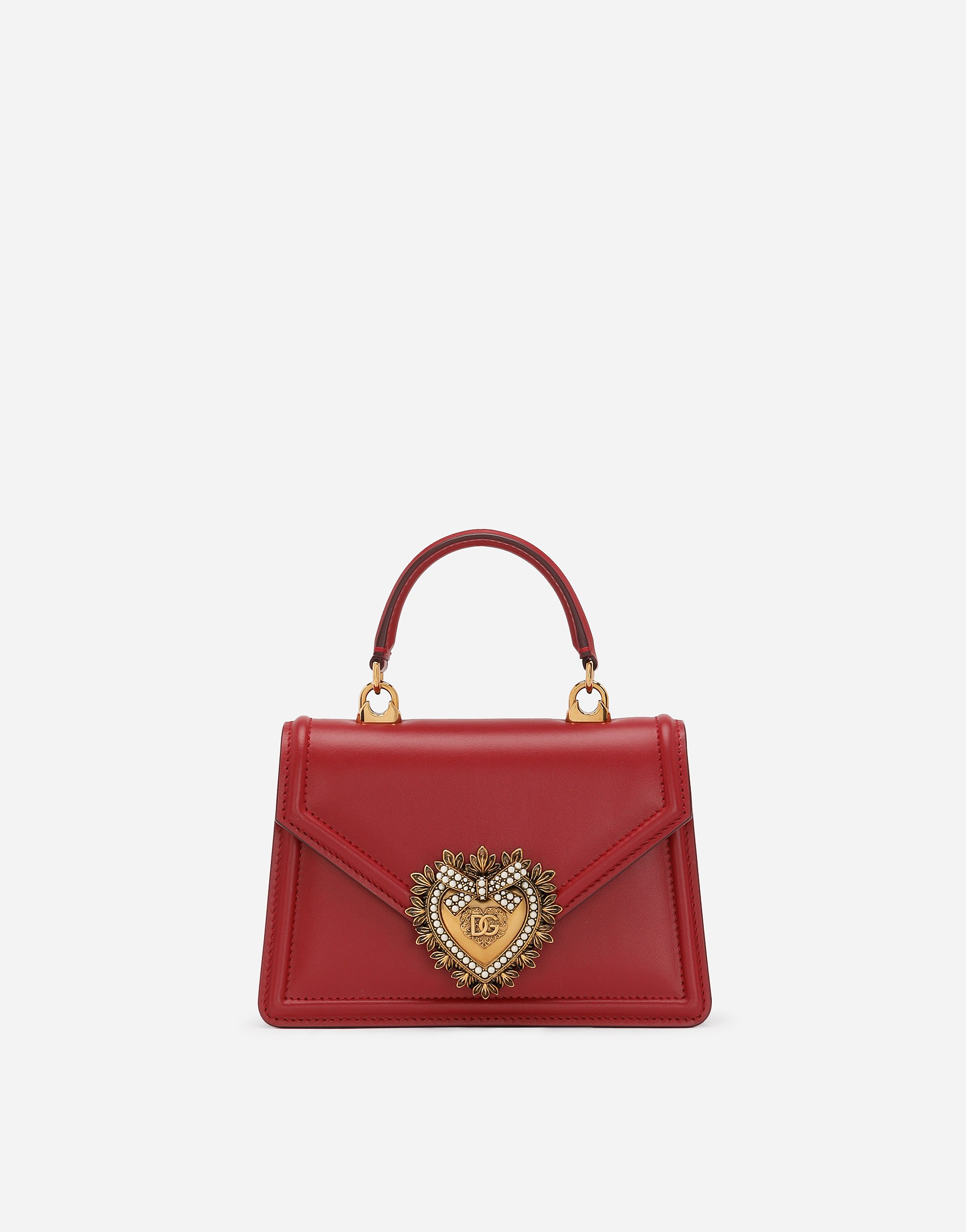 Small Devotion top-handle bag in Red