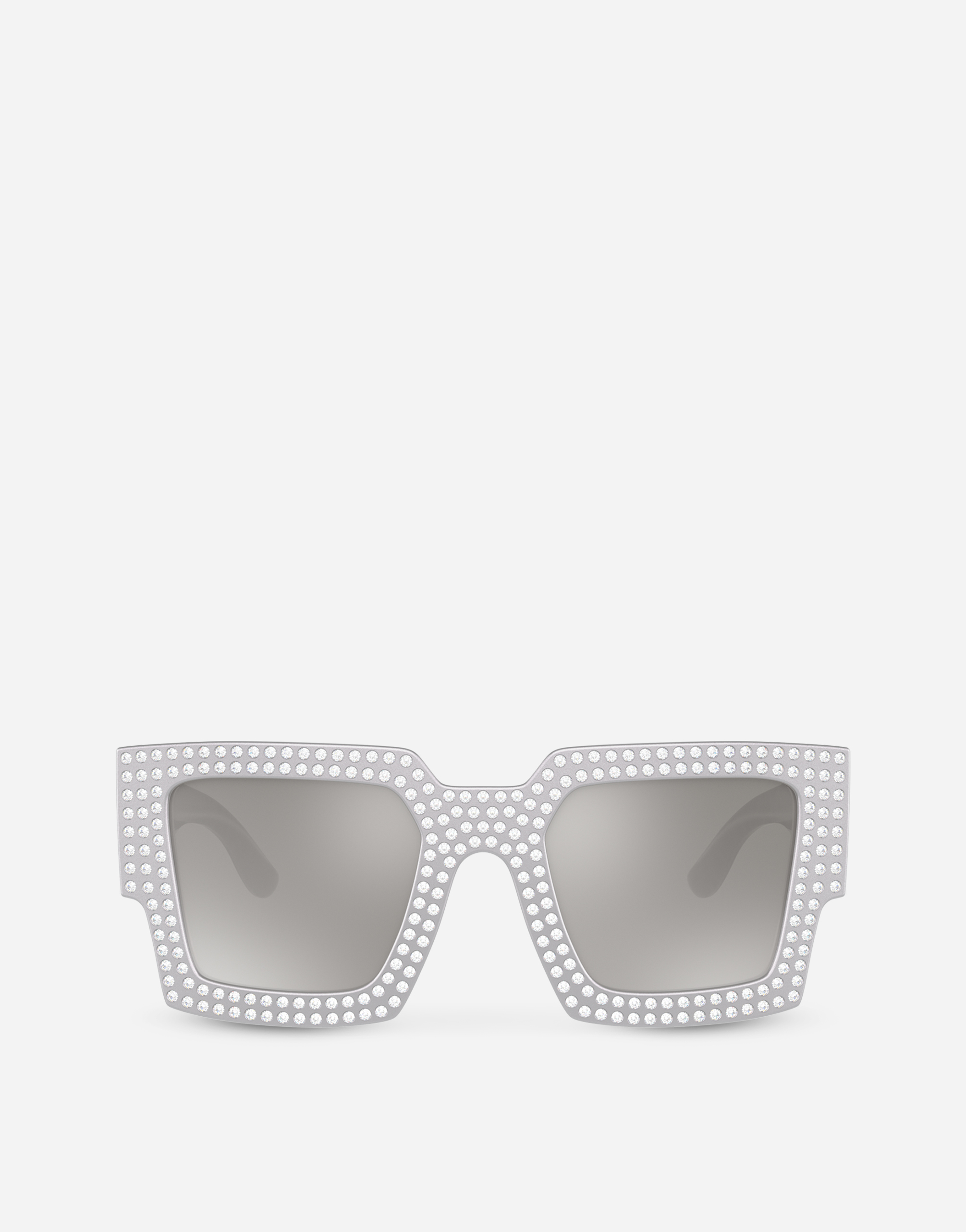 Zebra Sunglasses in Grey with crystals