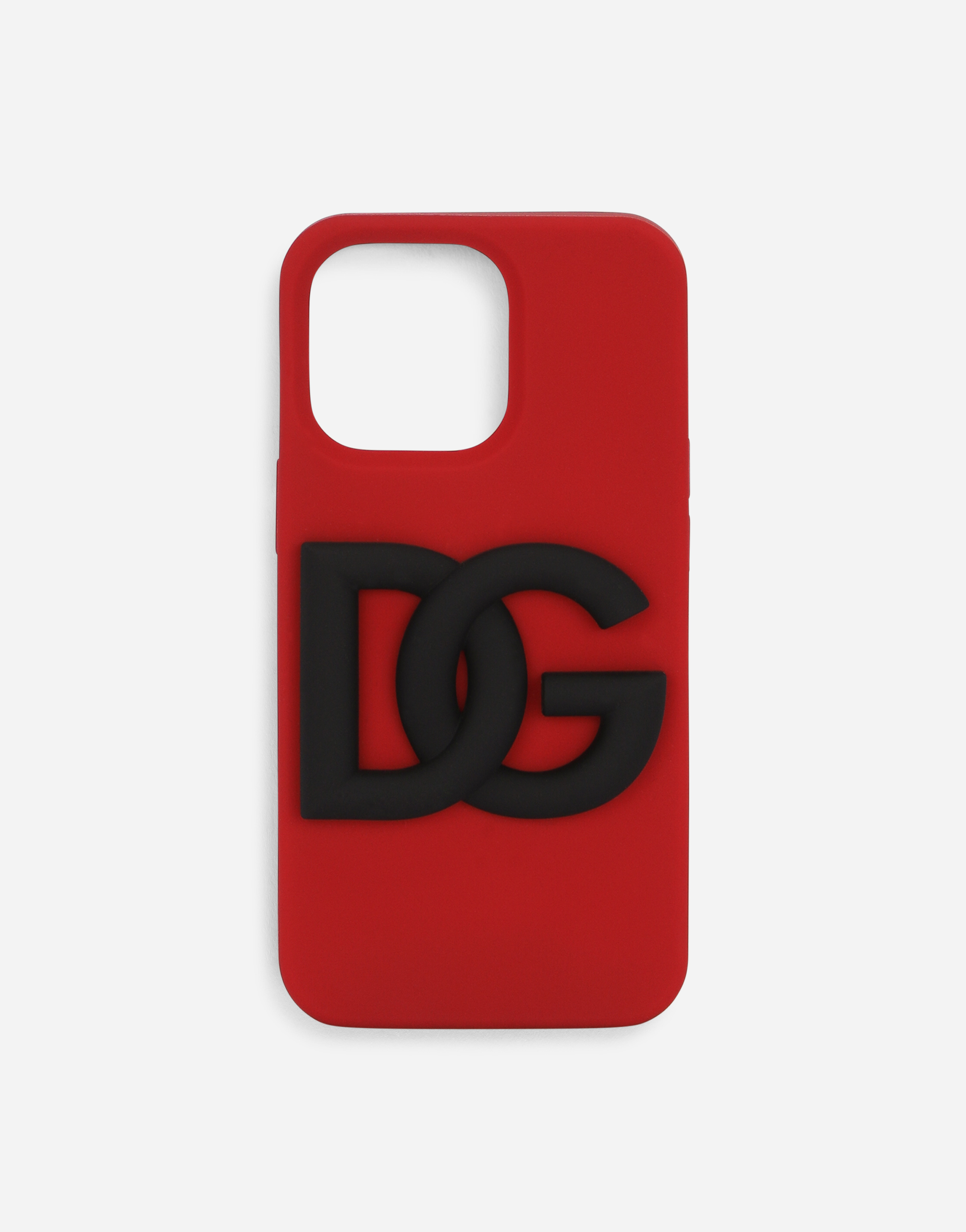 Rubber iPhone 13 Pro cover in Red