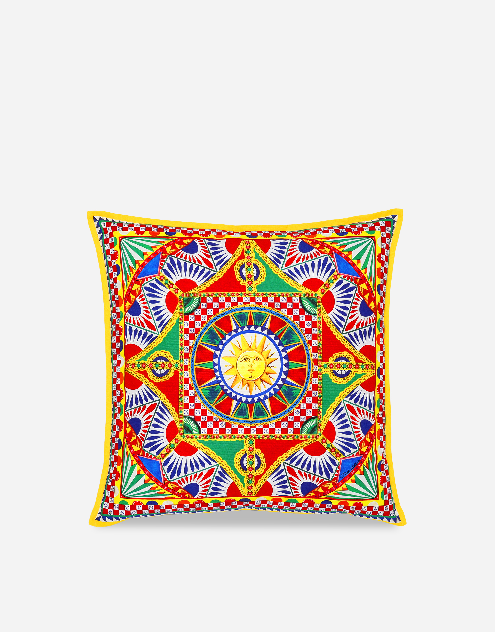 Canvas Cushion medium in Multicolor
