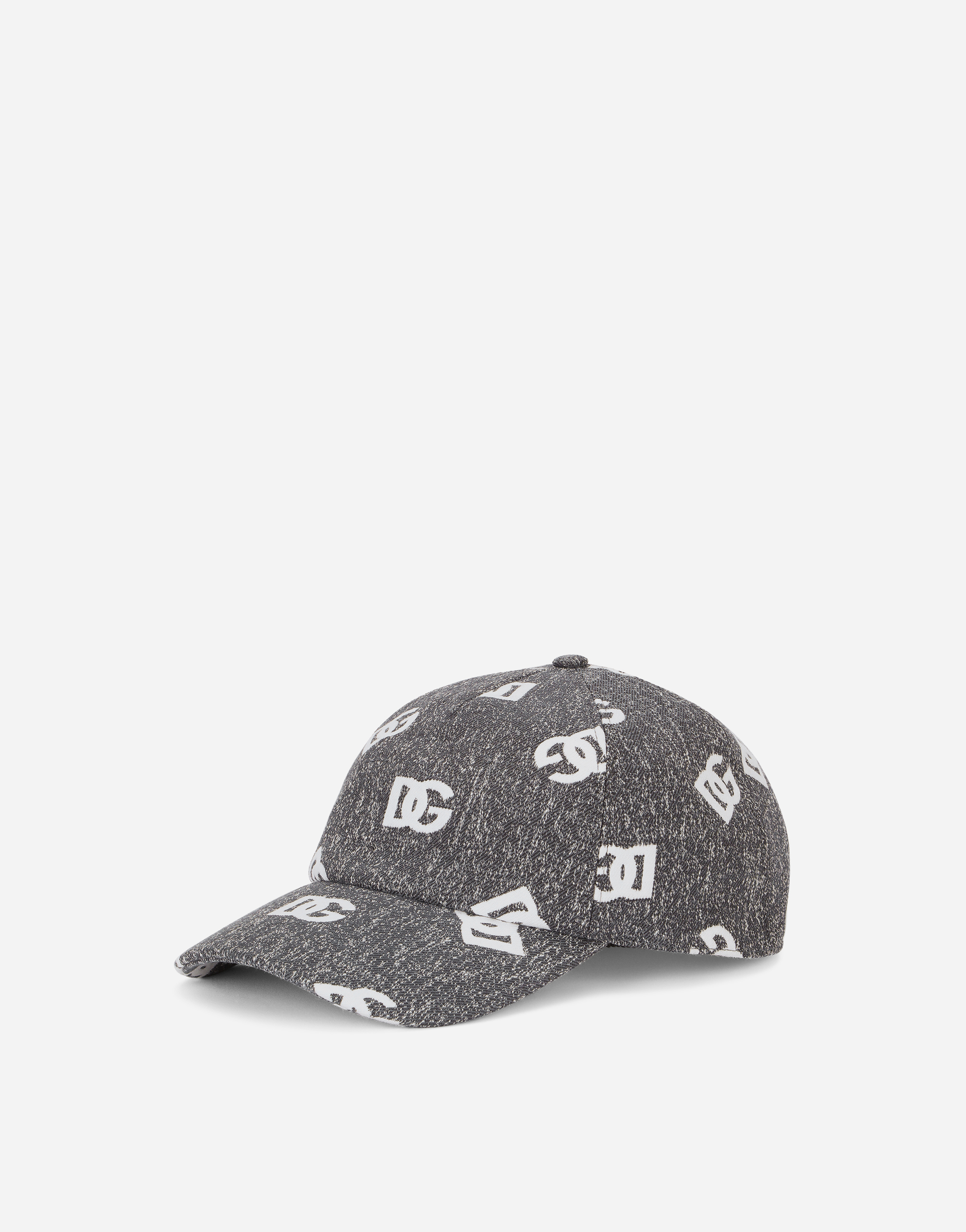 Cotton jacquard baseball cap with DG logo in Multicolor