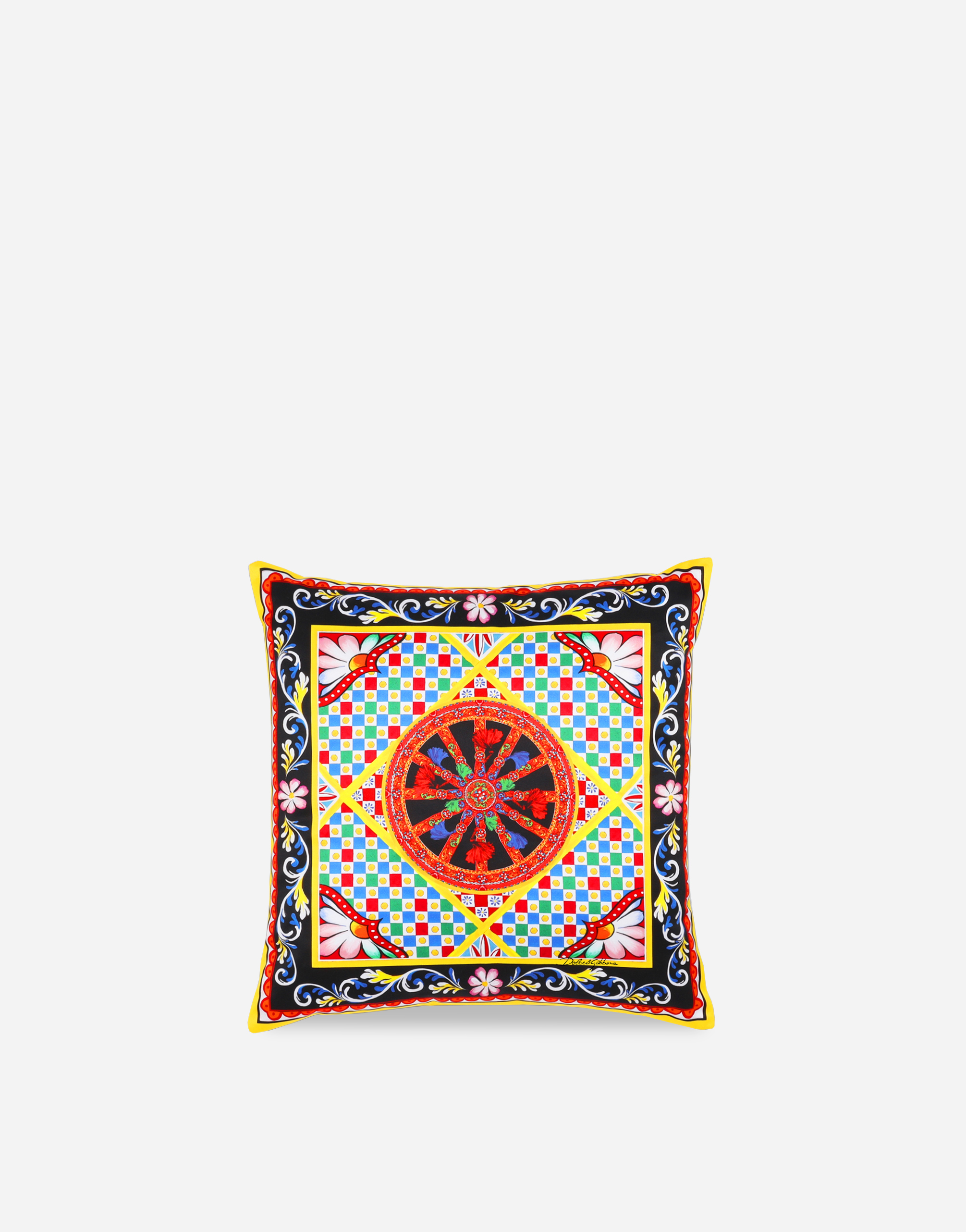 Duchesse Cotton Cushion small in Multicolor
