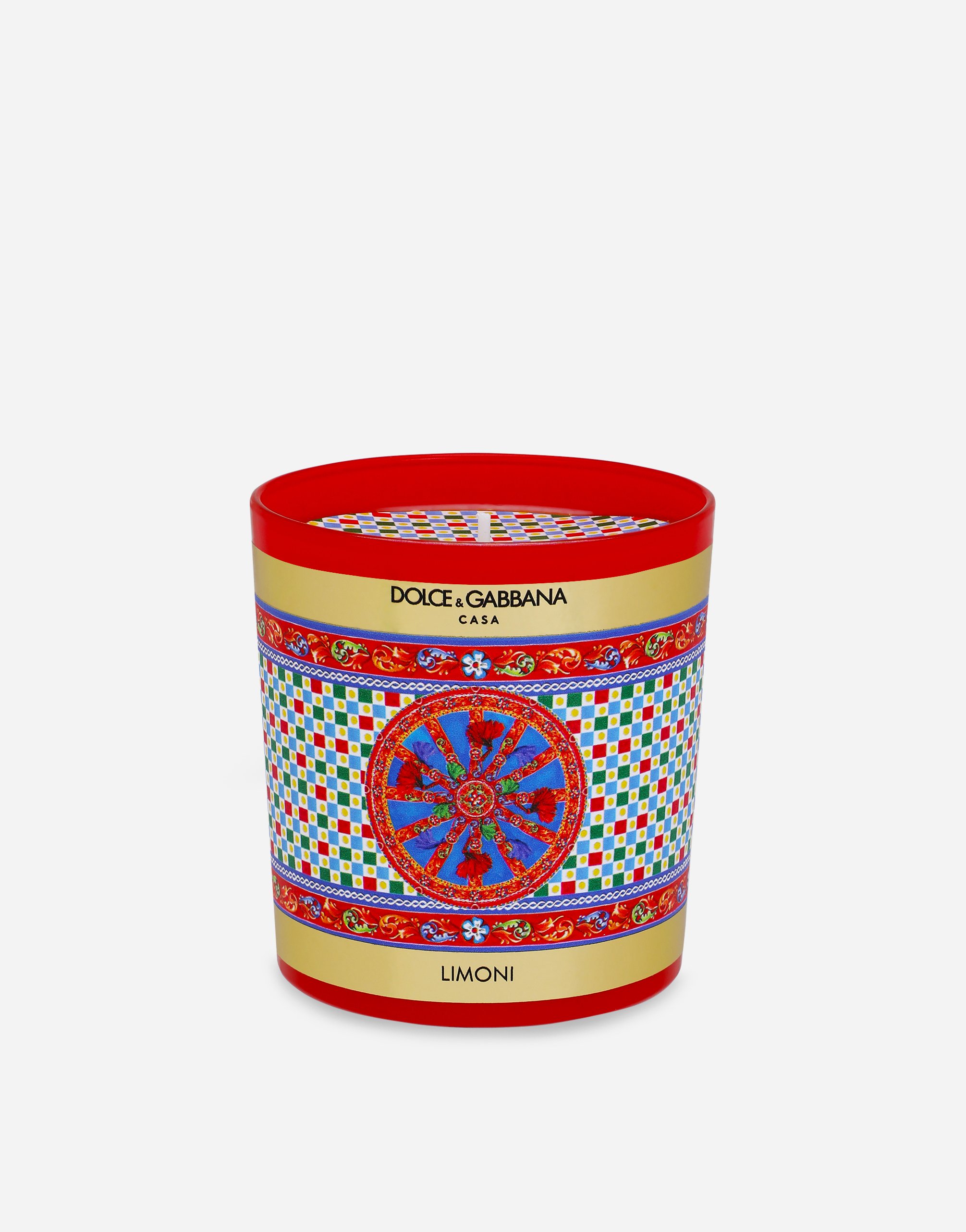 Scented Candle - Lemon in Multicolor
