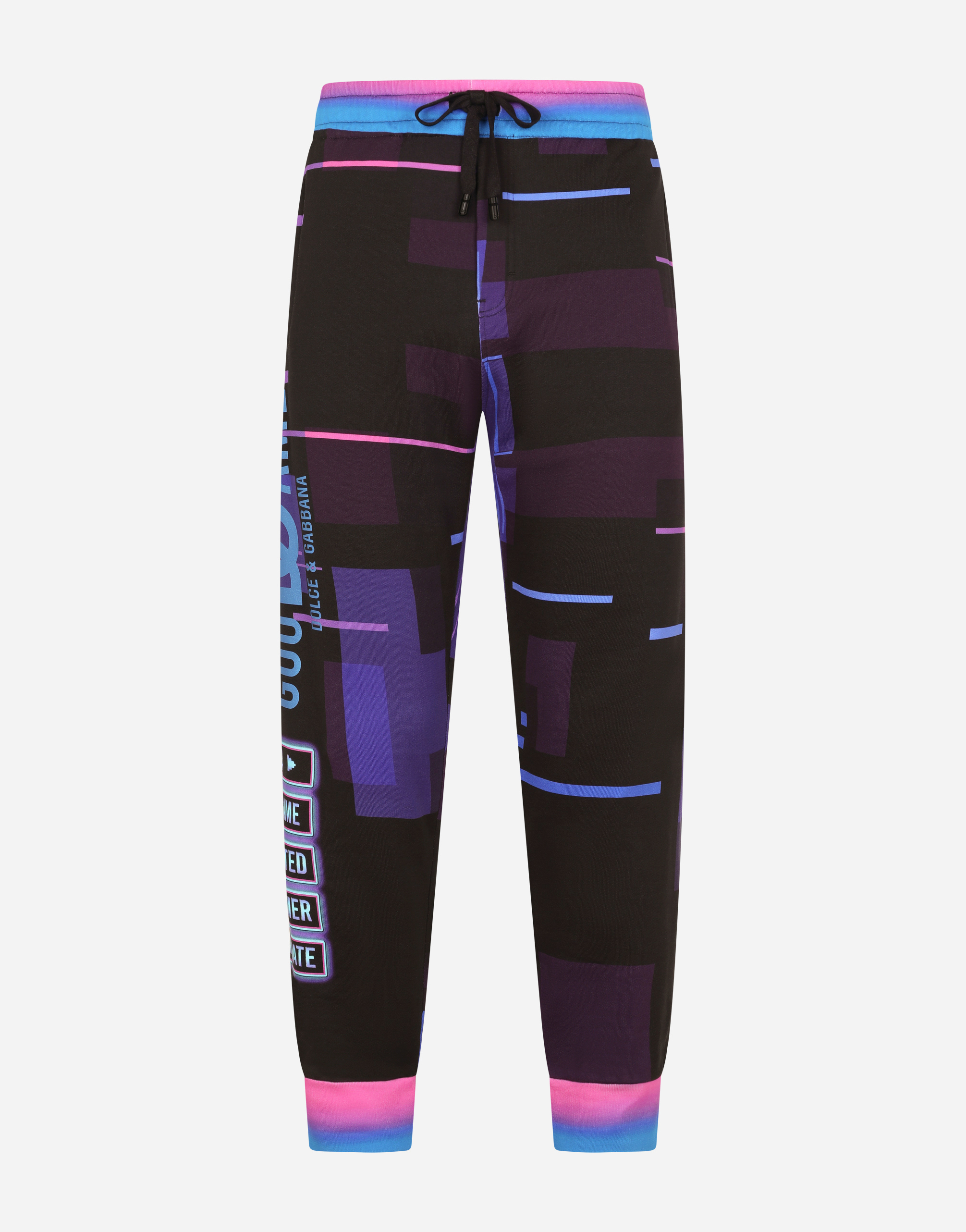 Jersey jogging pants with GooDGame print in Multicolor