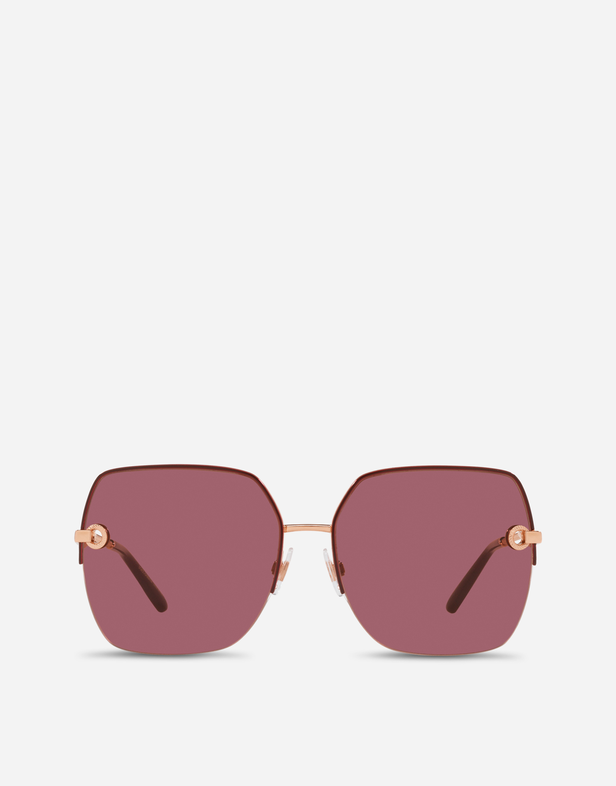 DG Amore sunglasses in Pink Gold