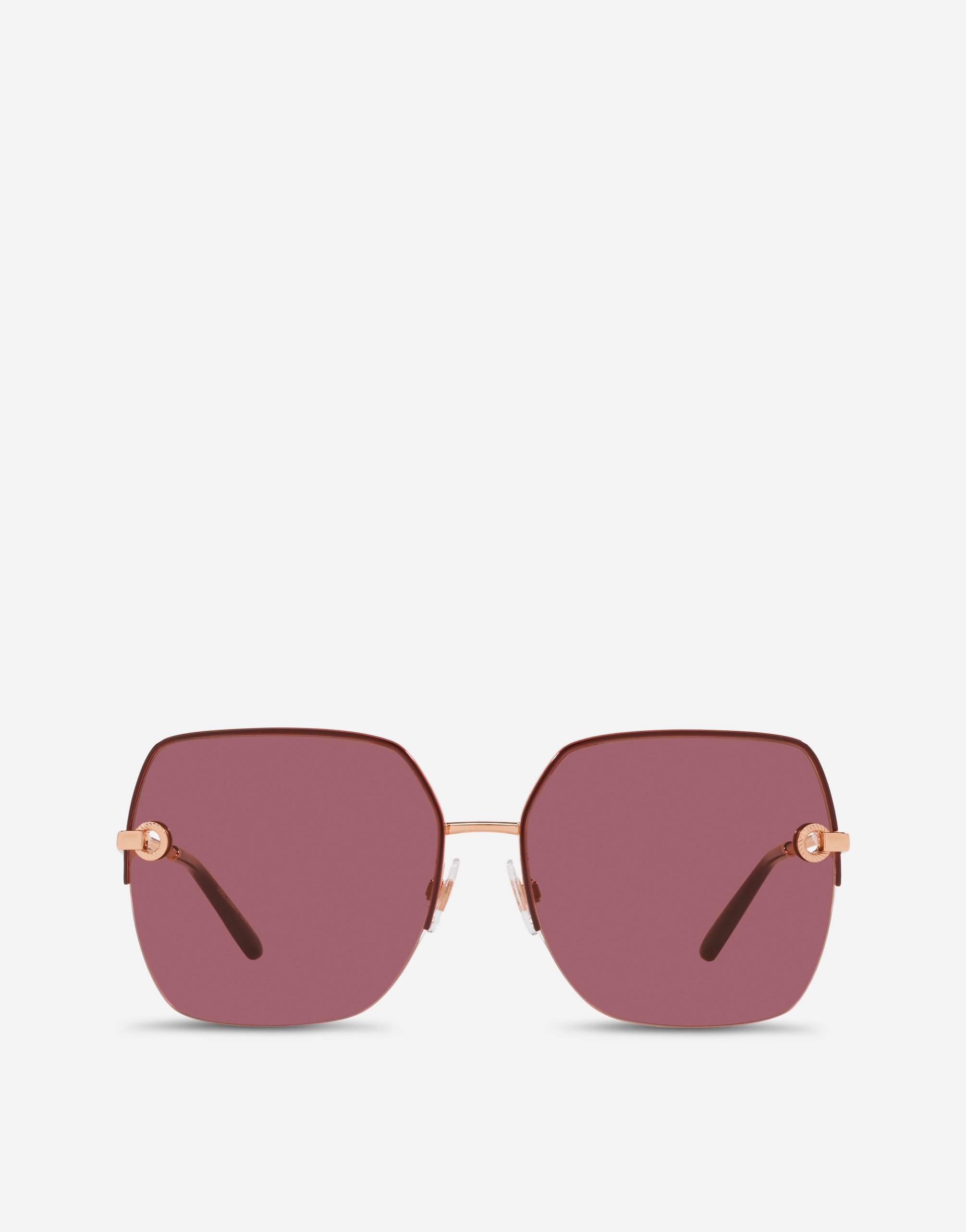 DG Amore sunglasses in Pink Gold