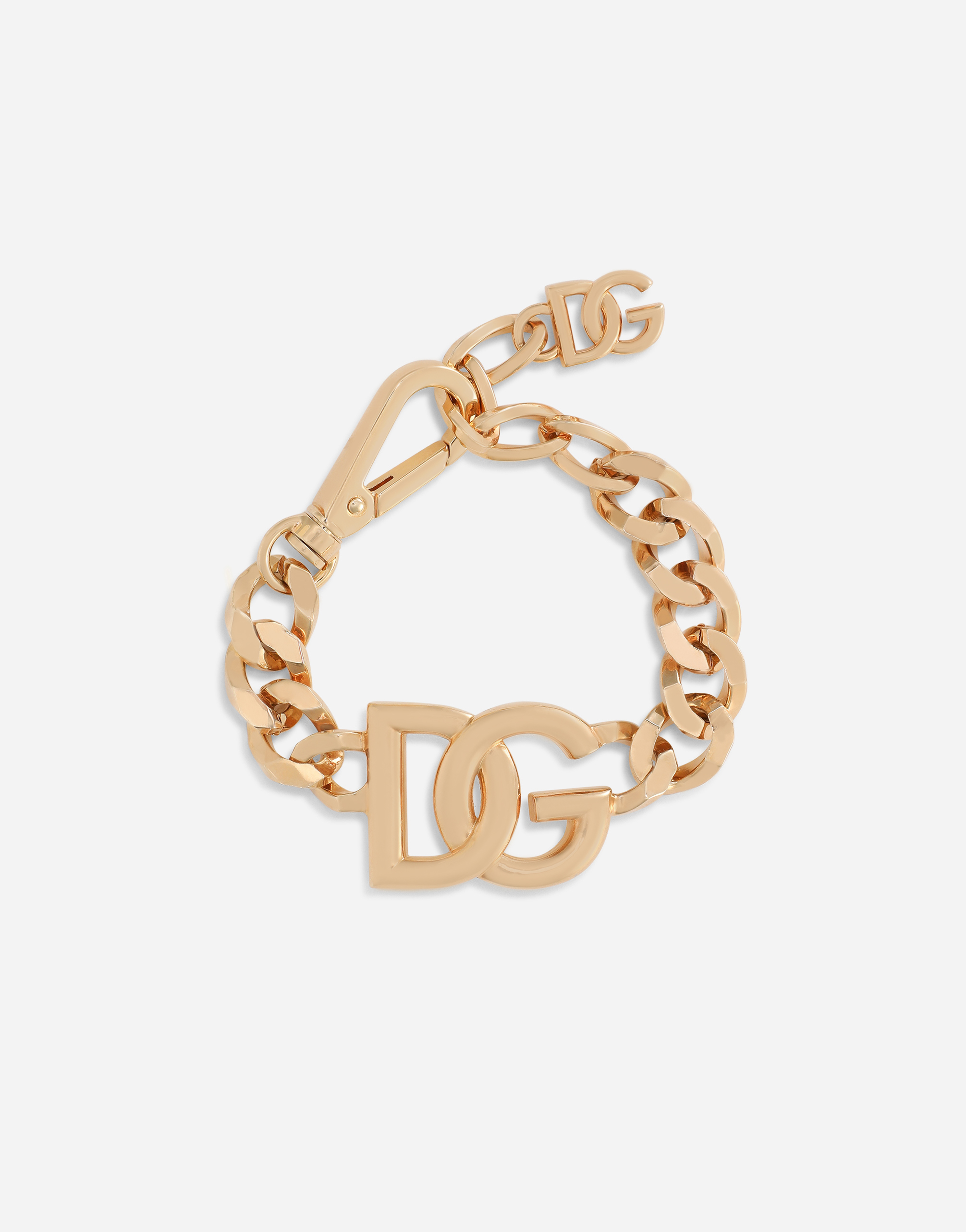 Link bracelet with DG-logo in Gold